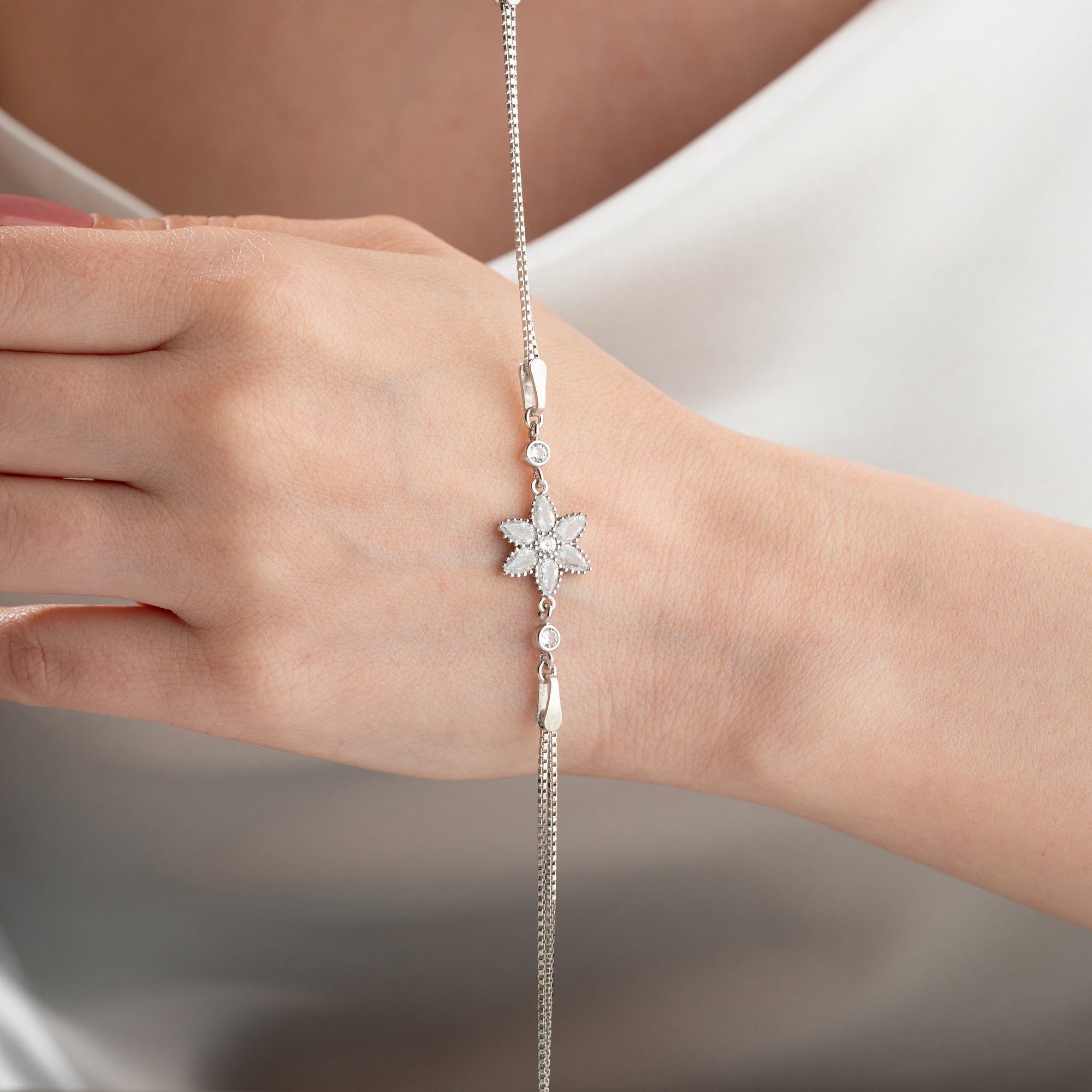 BLOSSOM-ARMBAND | 925 SILVER