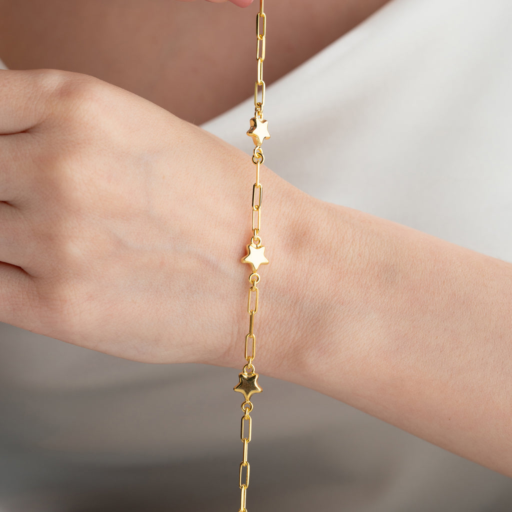 BOMBSTJÄRNA-ARMBAND | 925 SILVER