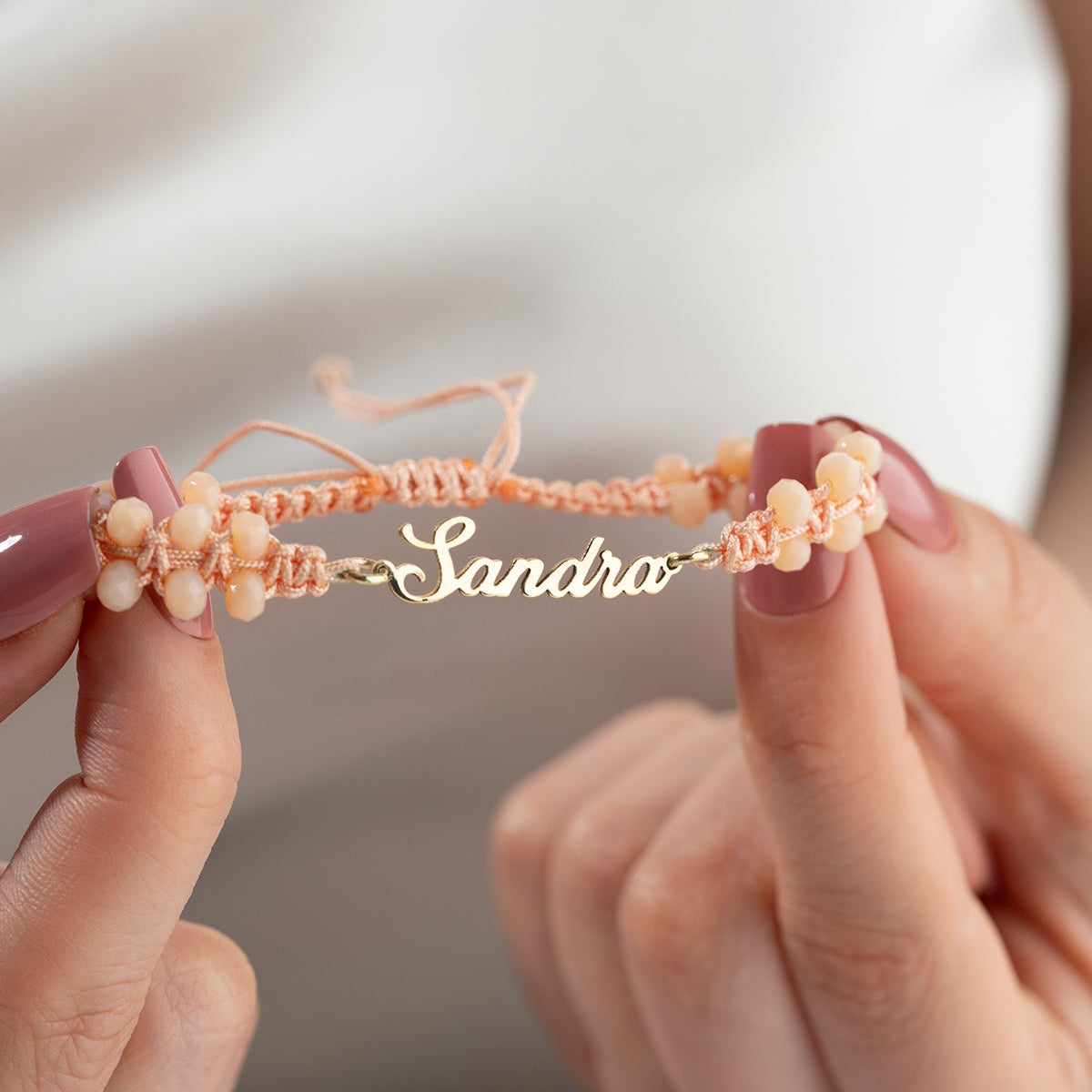 STELLA NAMNARMBAND | 925 SILVER