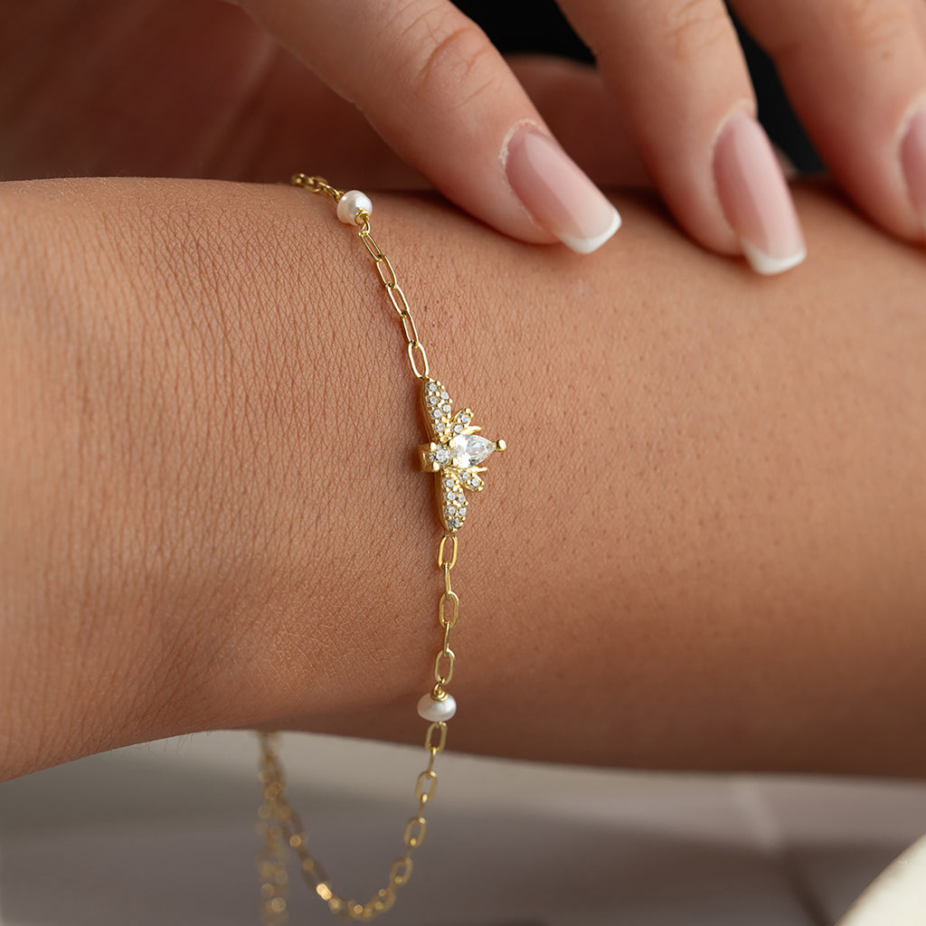PEARL MIA ARMBAND | 925 SILVER