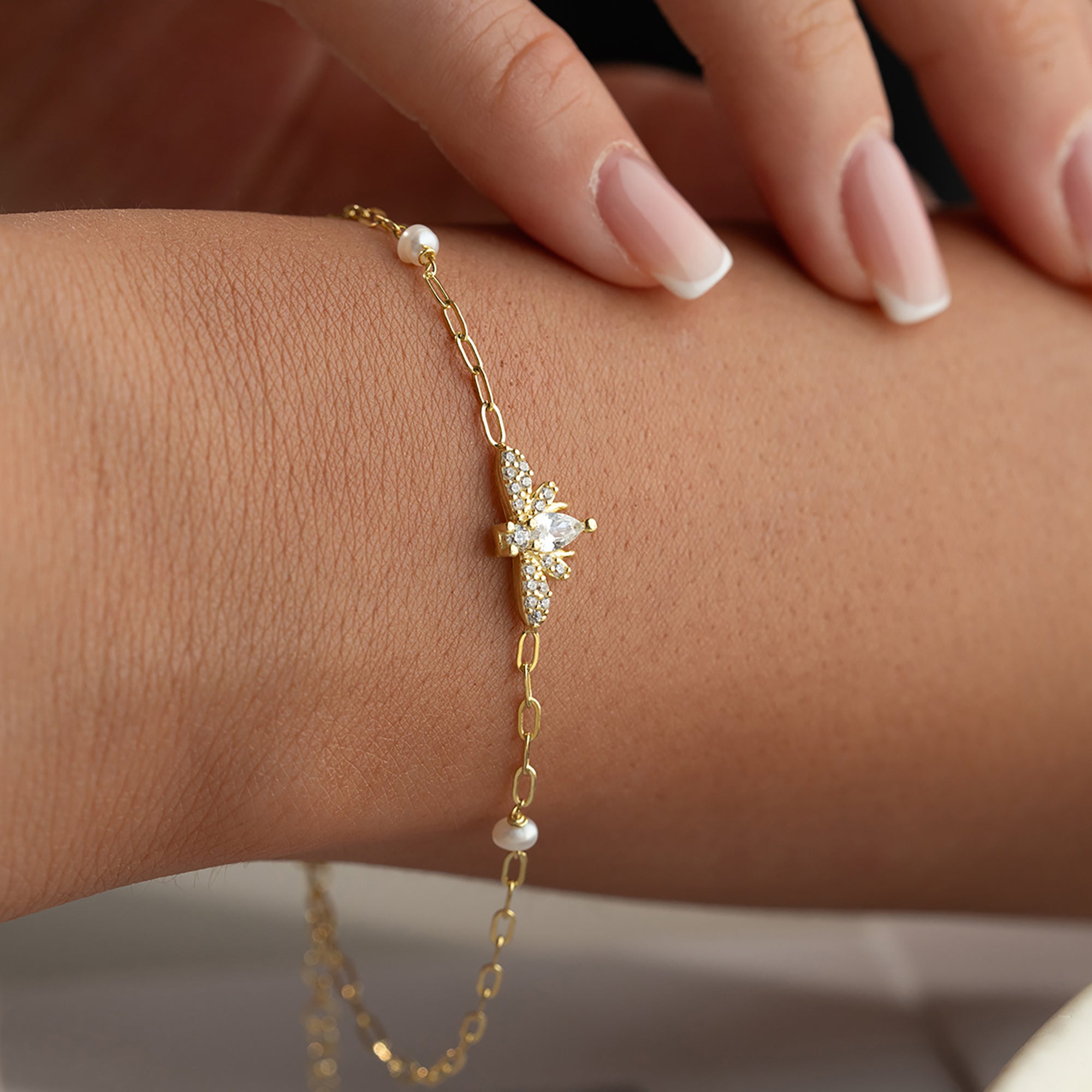 PEARL MIA ARMBAND | 925 SILVER