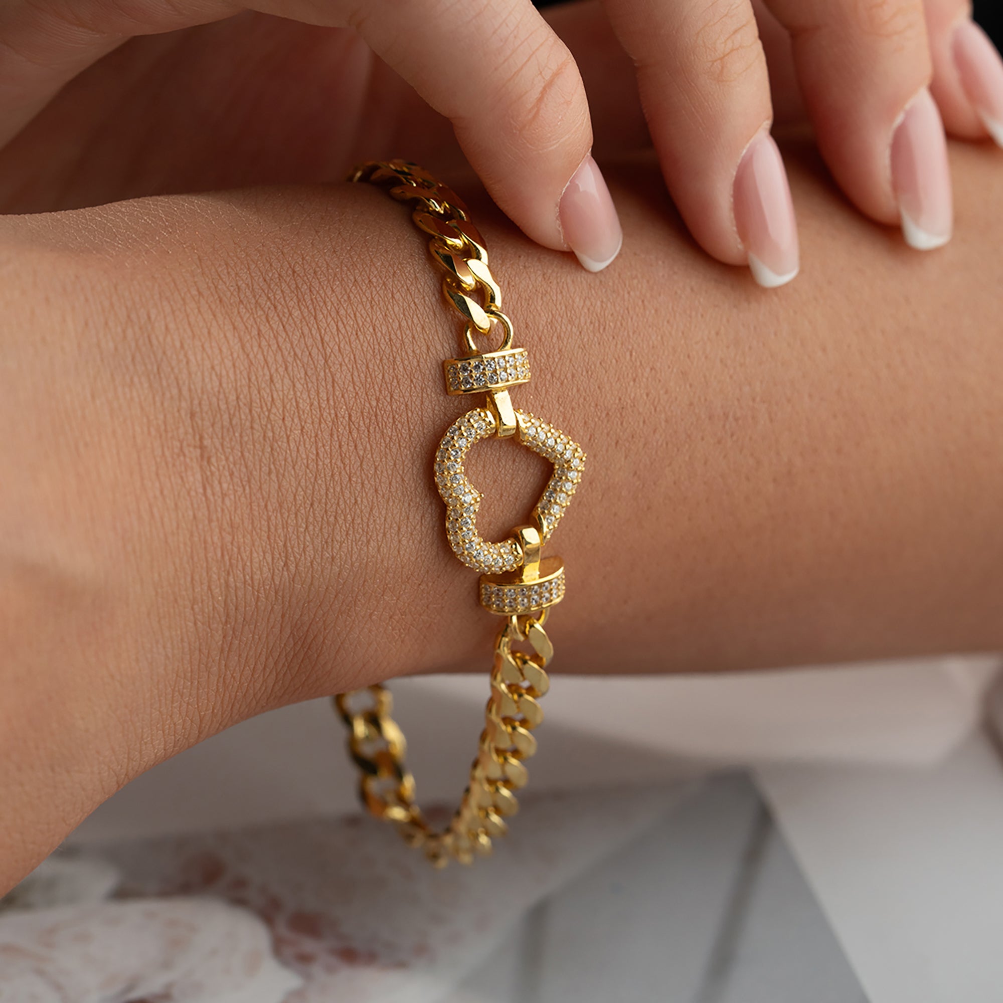 MEE HJÄRTA ARMBAND | 925 SILVER