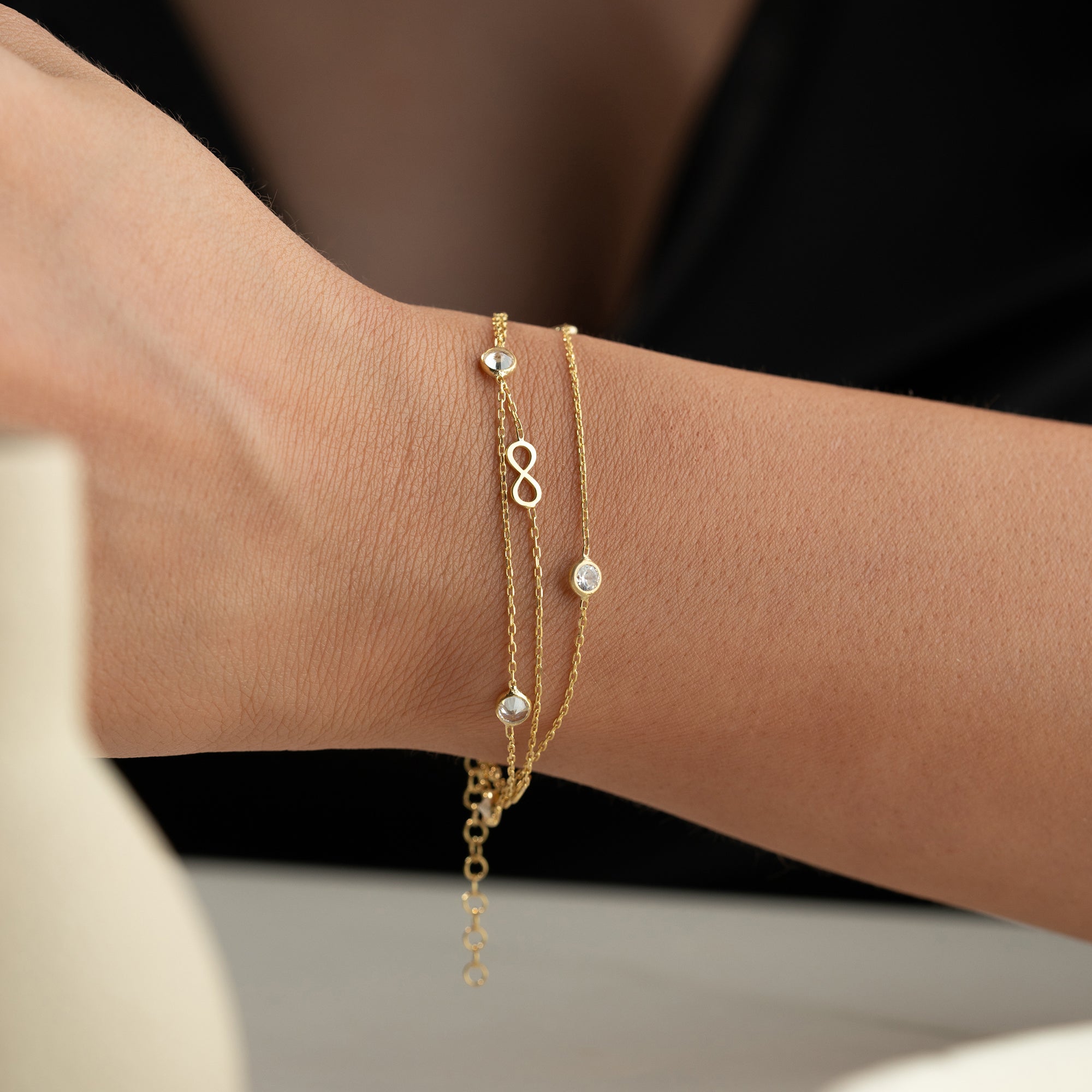 INFINITY ELYA ARMBAND | 925 SILVER