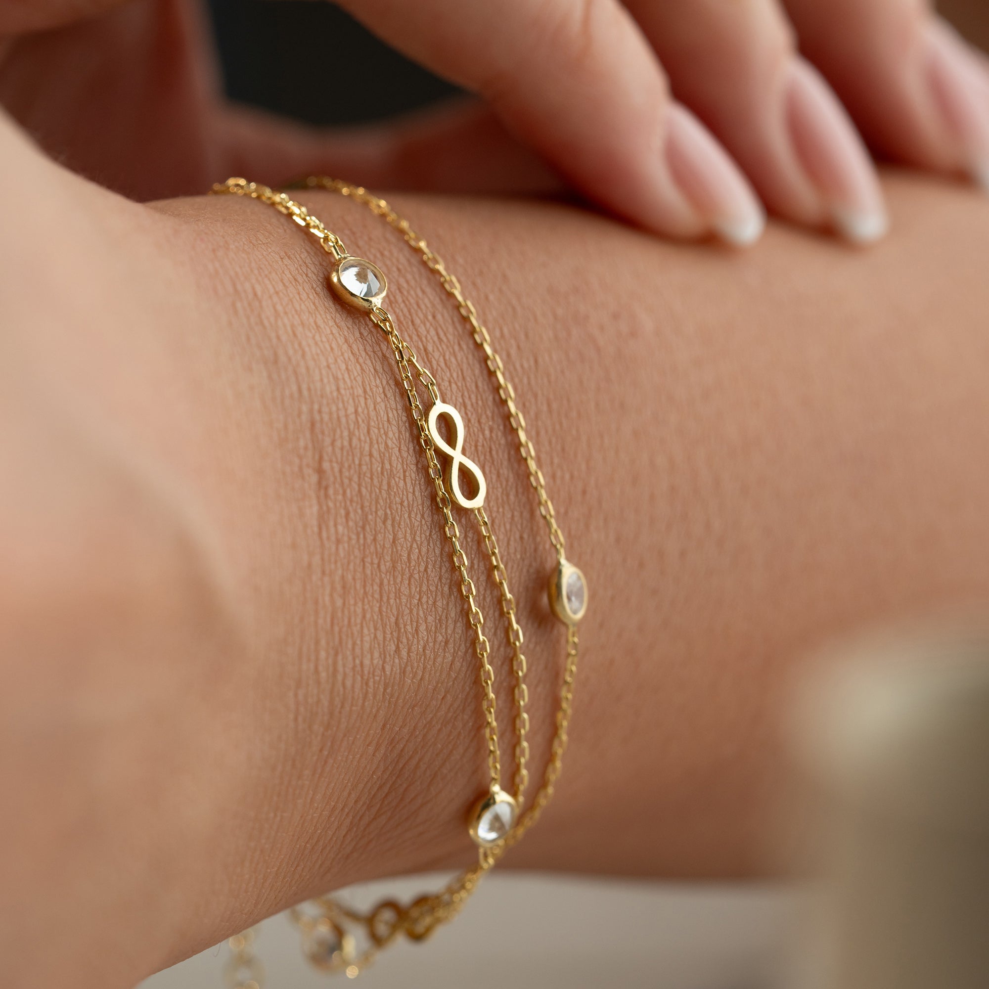 INFINITY ELYA ARMBAND | 925 SILVER