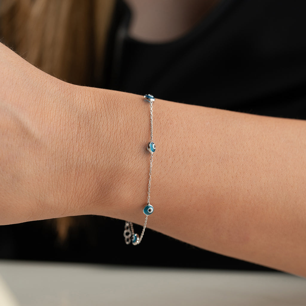 MINI NAZAR-ARMBAND | 925 SILVER