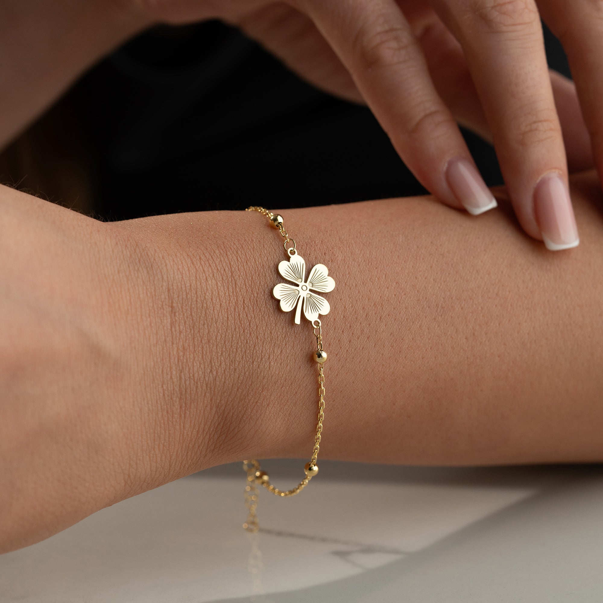 KLÖVER ELOR ARMBAND | 925 SILVER