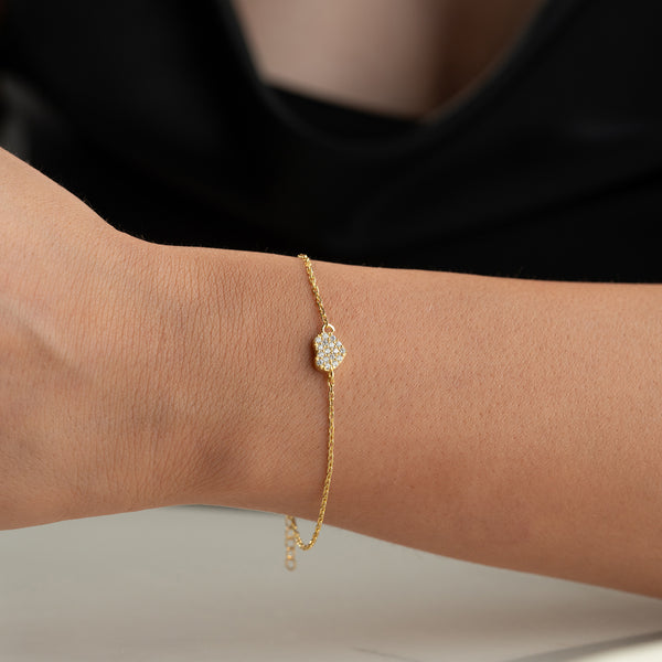 MINI HEART BRACELET | 925 SILVER