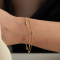 VIKI STENER ARMBAND | 925 SILVER