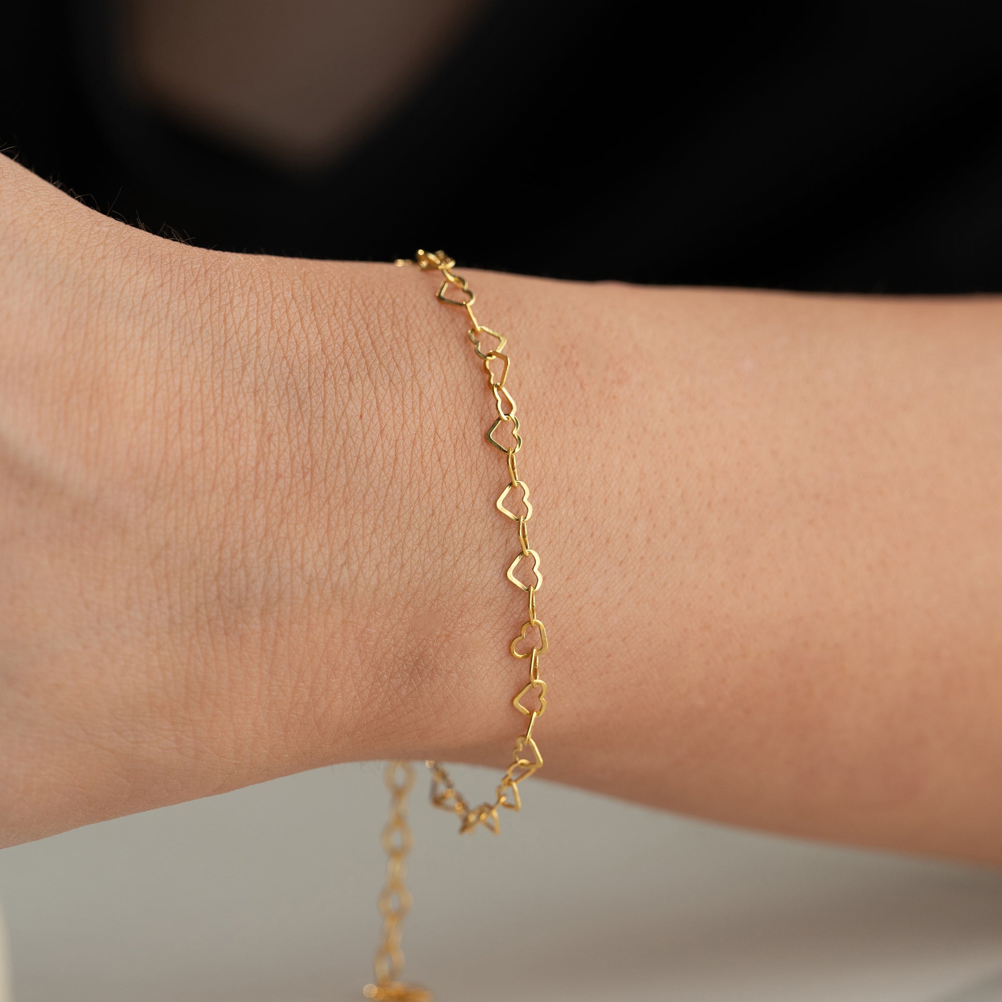 TIFI HJÄRTA ARMBAND | 925 SILVER