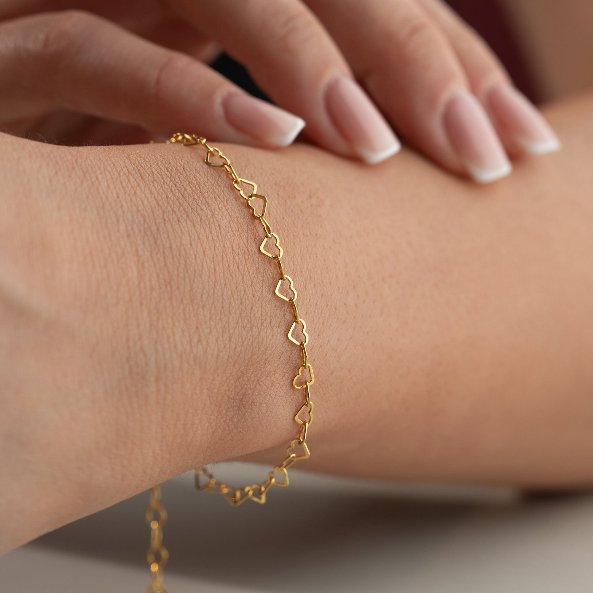 TIFI HJÄRTA ARMBAND | 925 SILVER