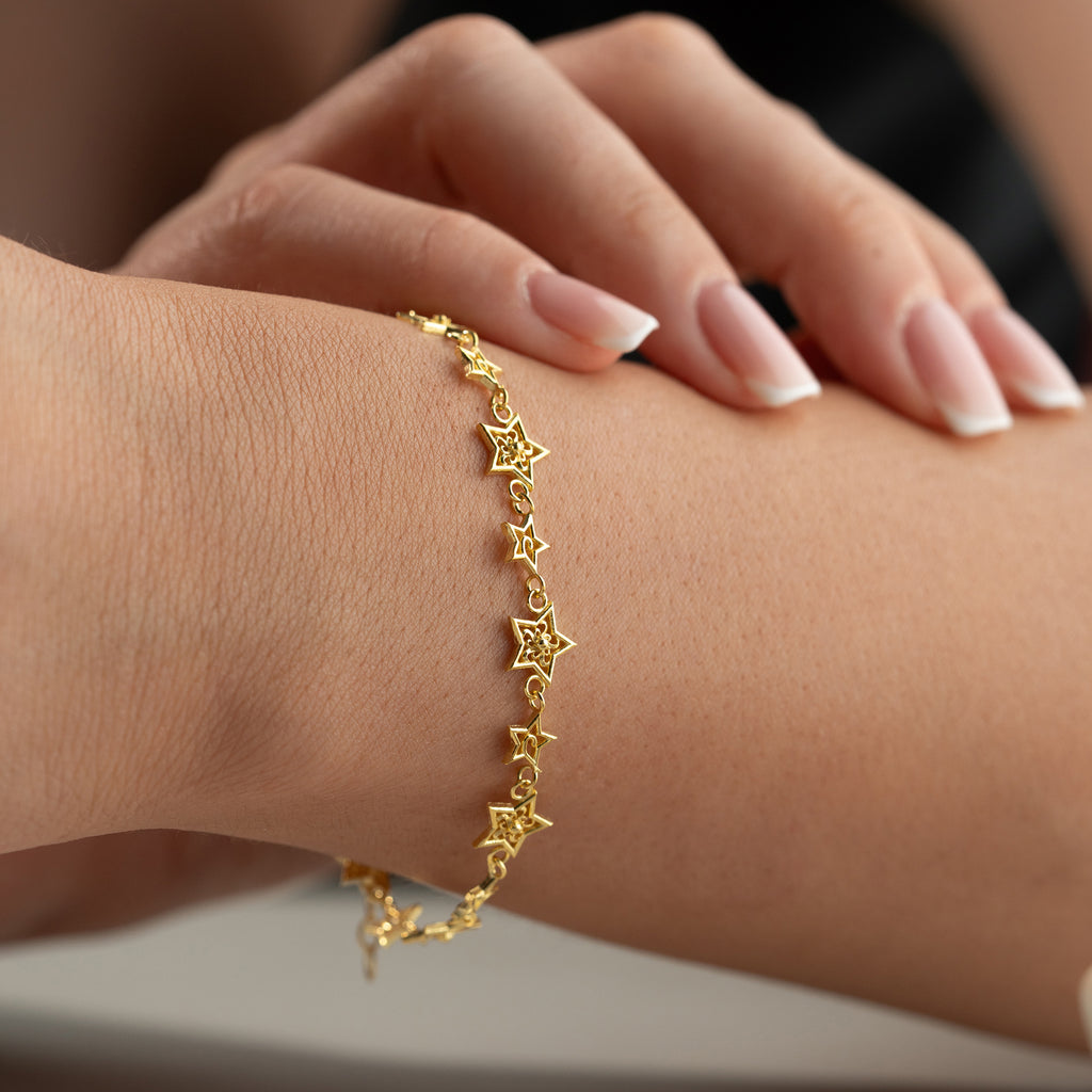 TETE STJÄRNAARMBAND | 925 SILVER