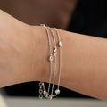 ARMBAND MED OÄNDLIGHETSSTEN | 925 SILVER