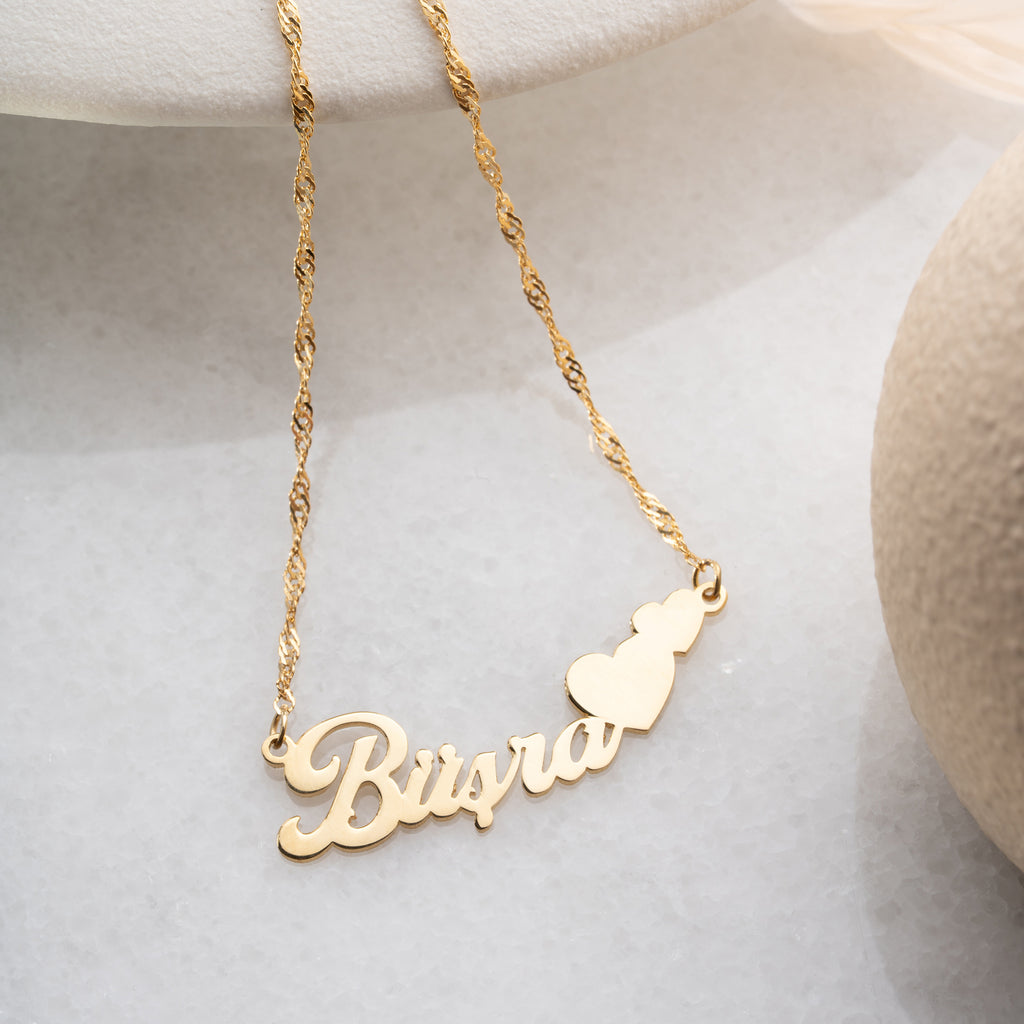 HEARTBEAT NAMNHALSBAND | 925 SILVER
