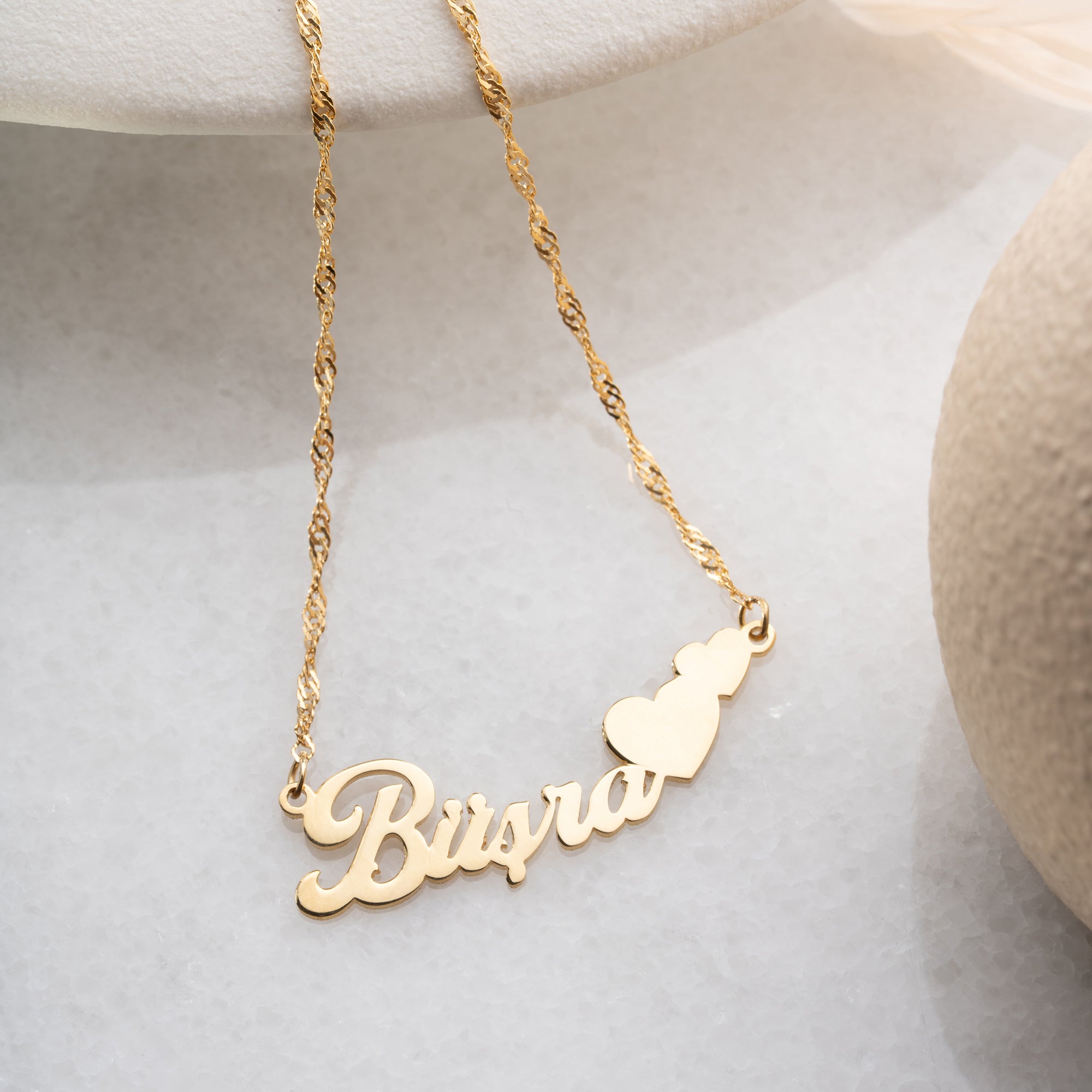 HEARTBEAT NAMNHALSBAND | 925 SILVER