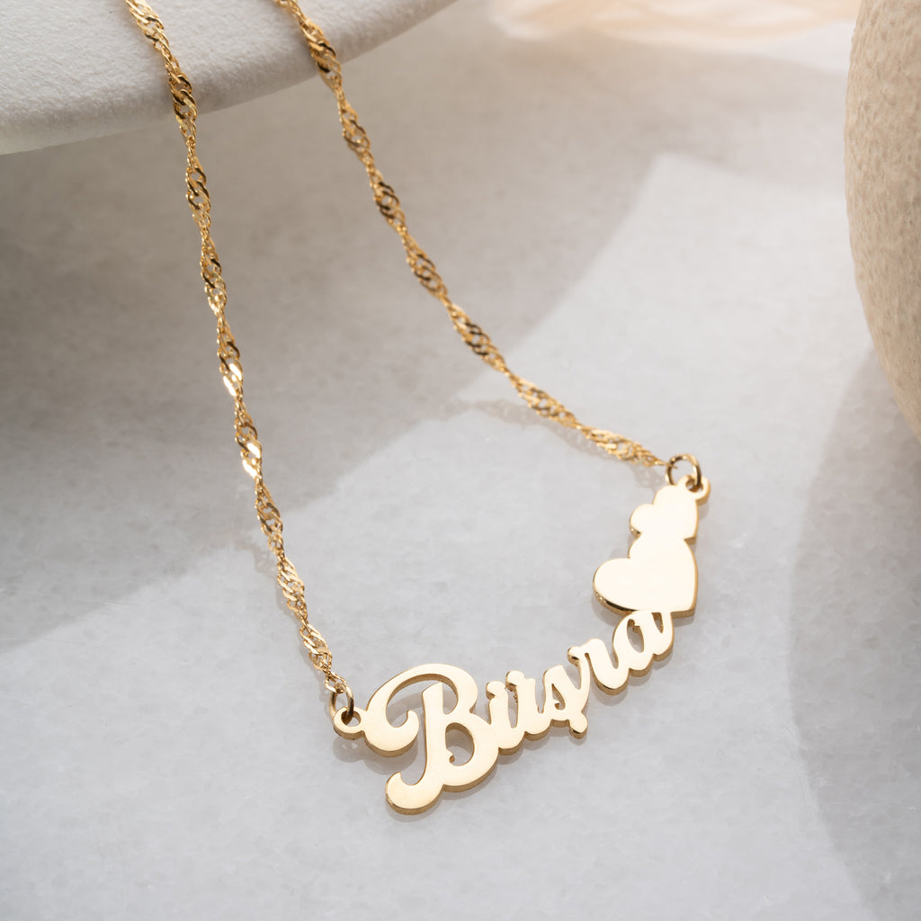 HEARTBEAT NAMNHALSBAND | 925 SILVER
