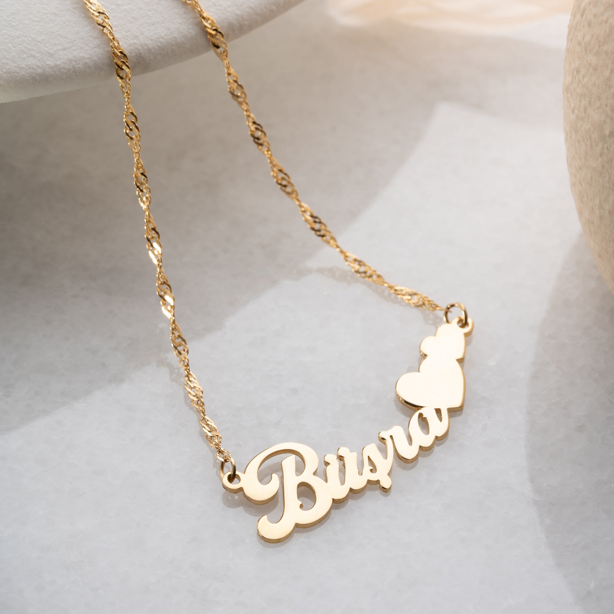HEARTBEAT NAMNHALSBAND | 925 SILVER