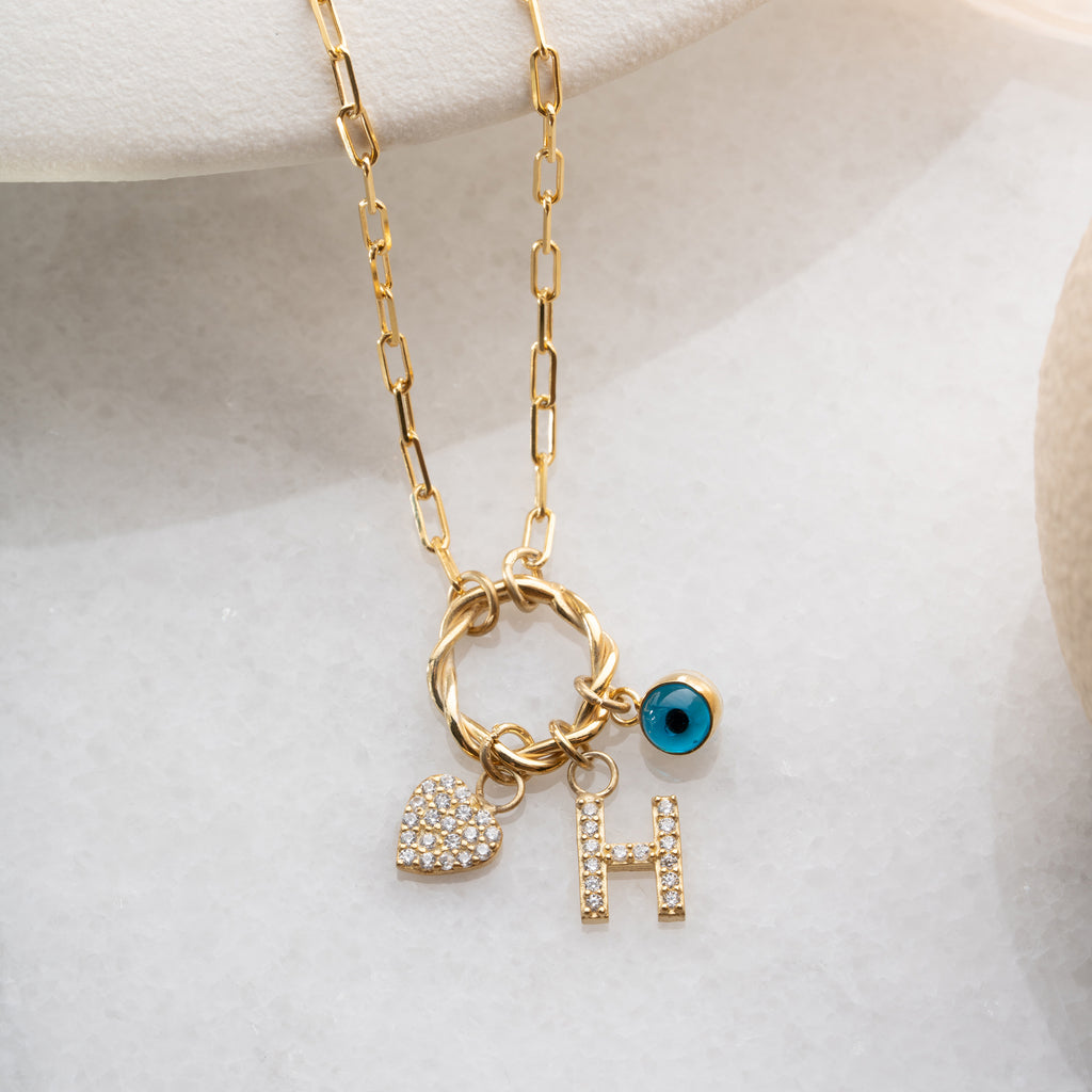 CHARM PROTECTION HALSBAND | 925 SILVER