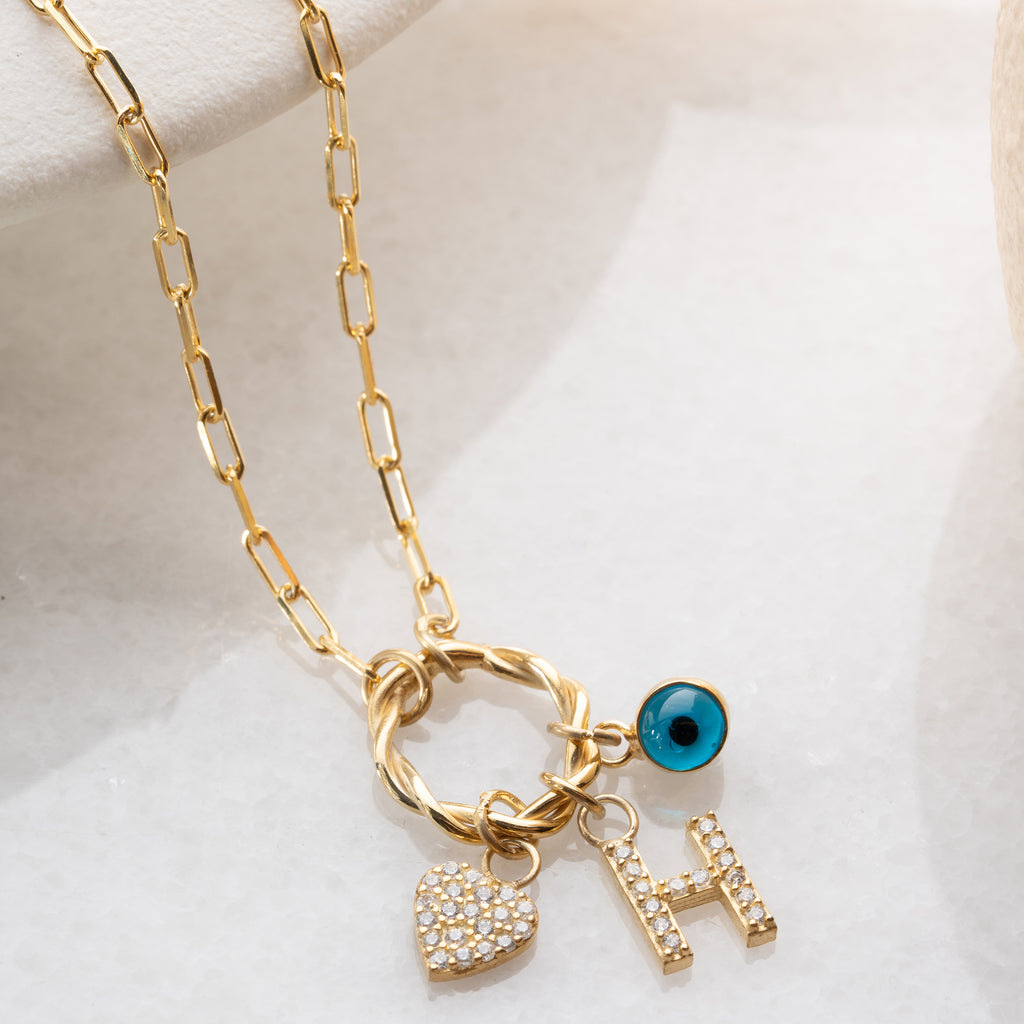 CHARM PROTECTION HALSBAND | 925 SILVER