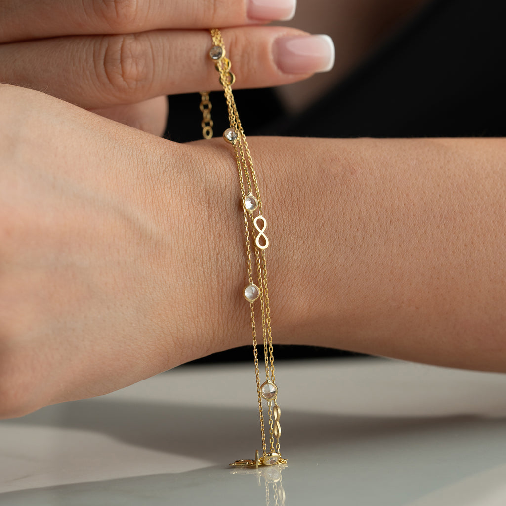 INFINITY ELYA ARMBAND | 925 SILVER