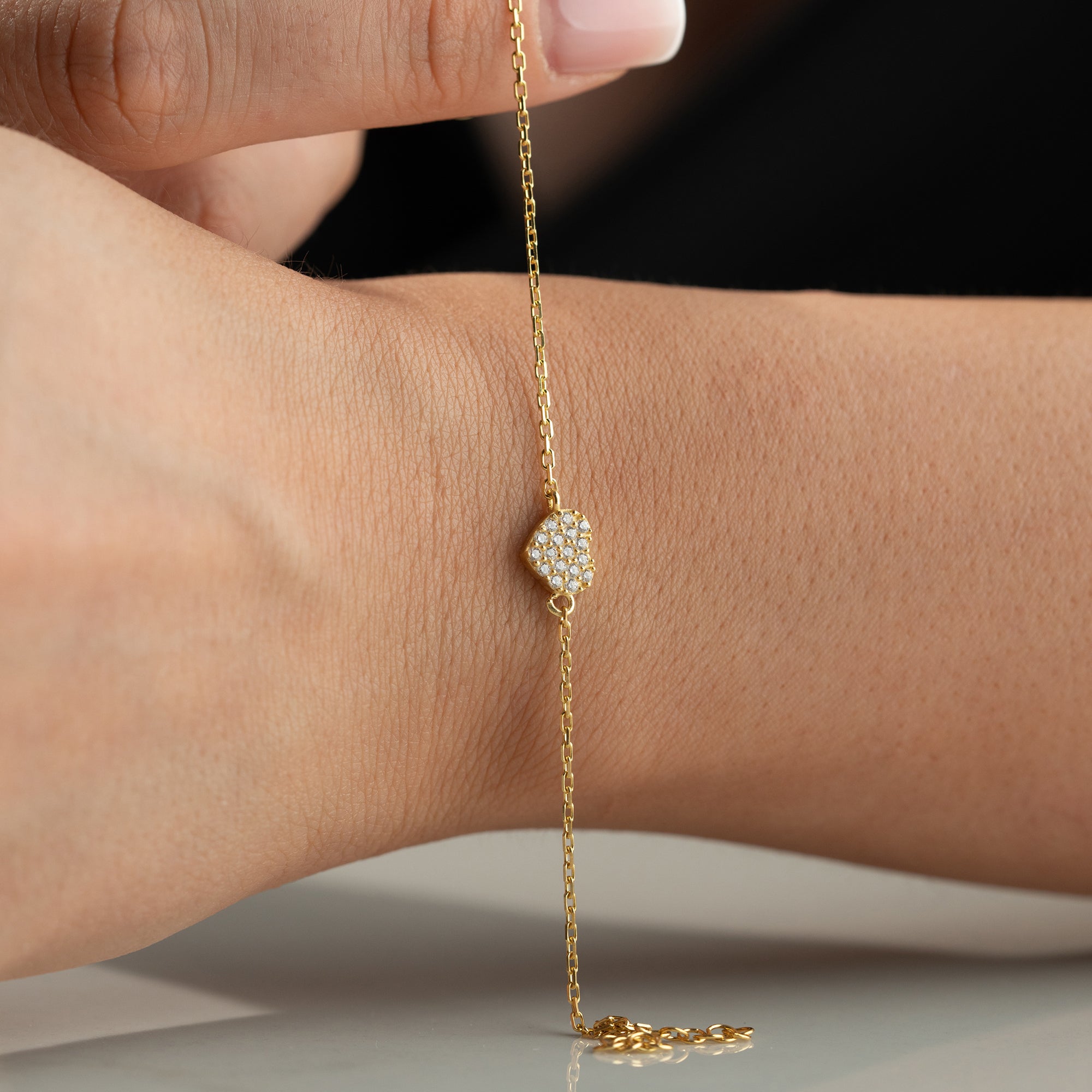 MINI HJÄRTA ARMBAND | 925 SILVER