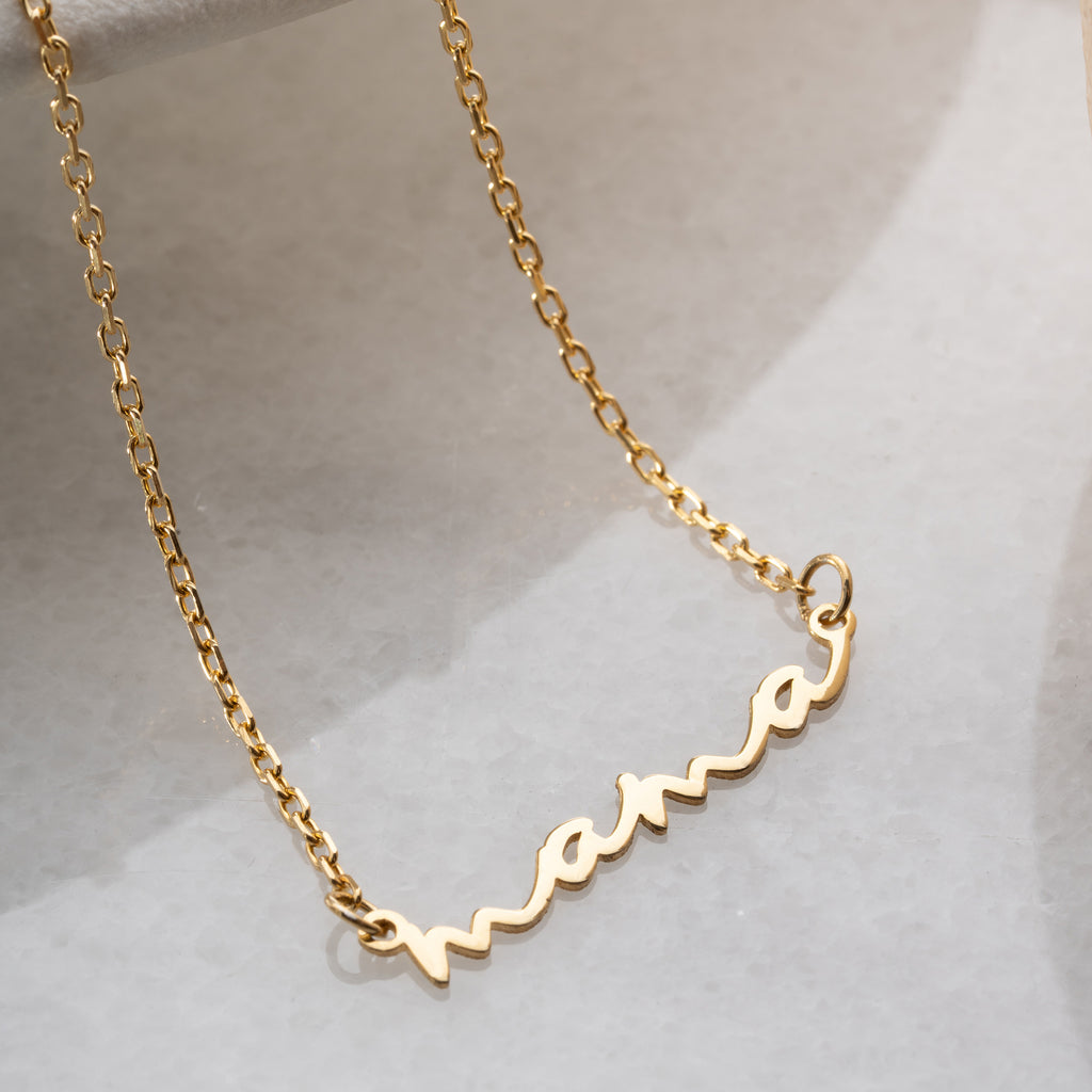 ESSENCE NAMN HALSBAND | 925 SILVER