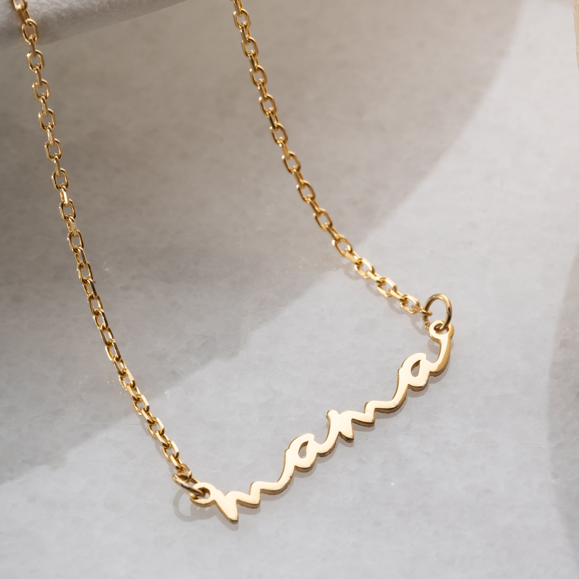 ESSENCE NAMN HALSBAND | 925 SILVER