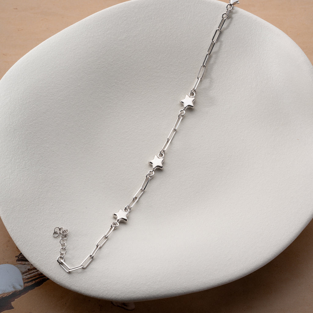 BOMBSTJÄRNA-ARMBAND | 925 SILVER