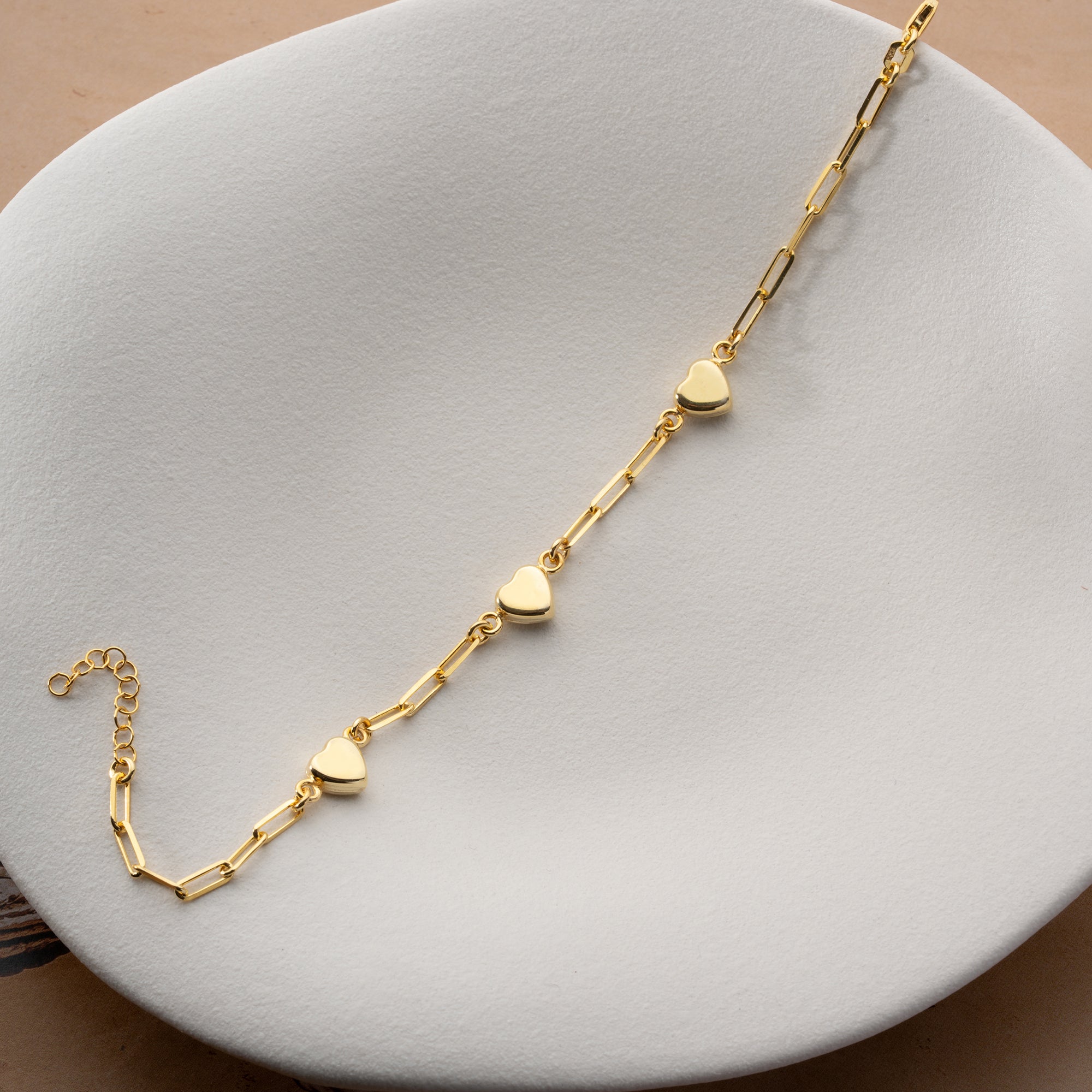 HJÄRTABOMARMBAND | 925 SILVER