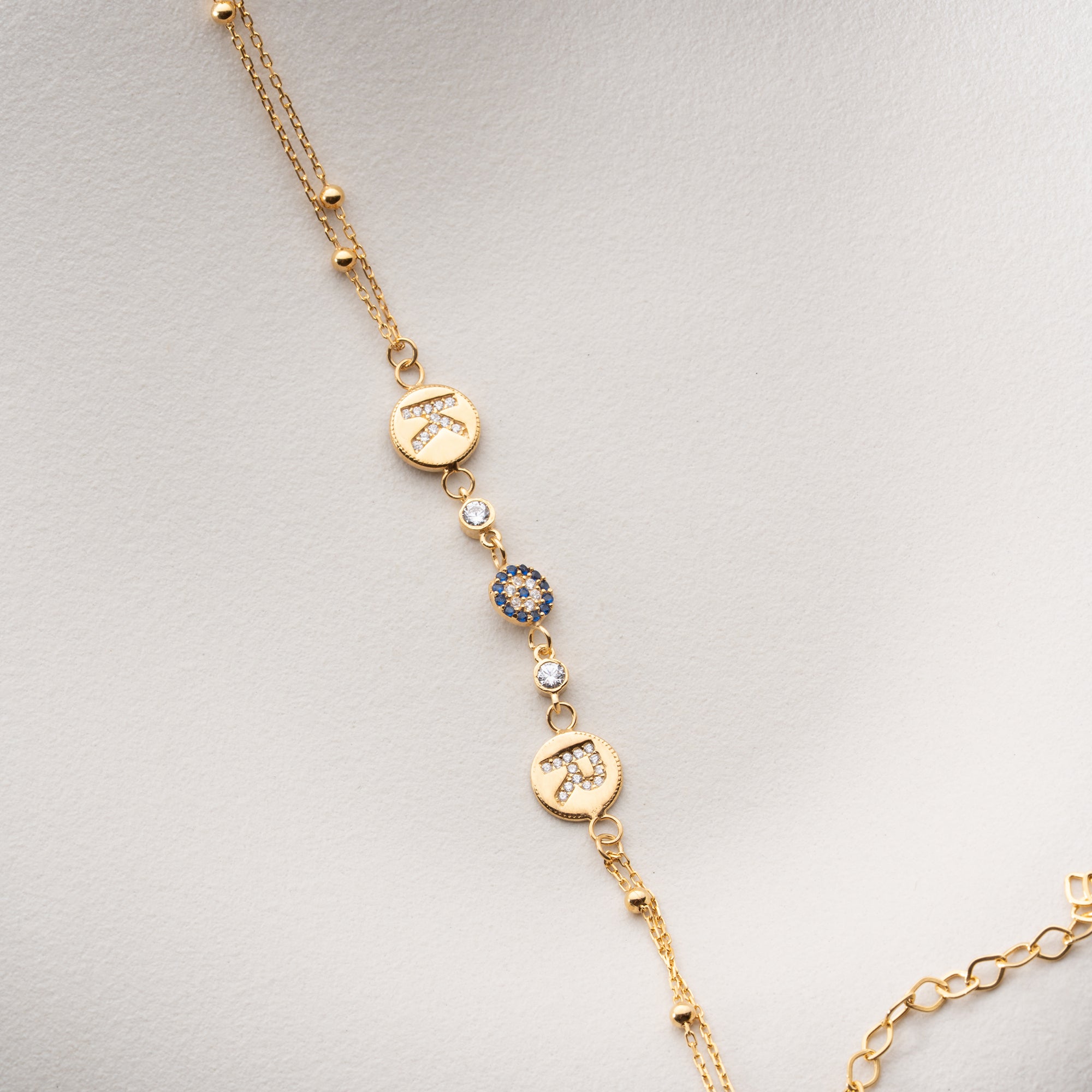 AURELIA INITIAL ARMBAND | 925 SILVER