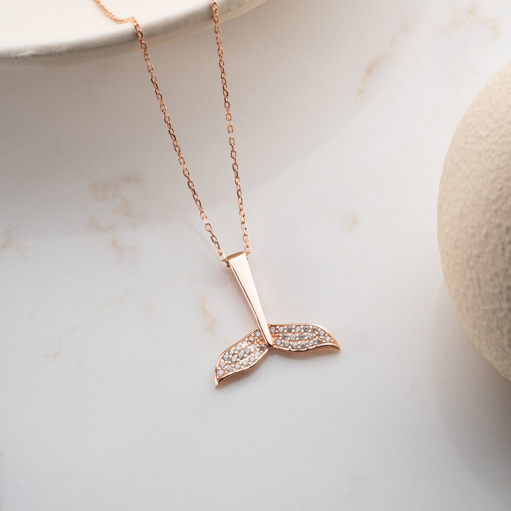 DELFINHALSBAND MED AVA | 925 SILVER