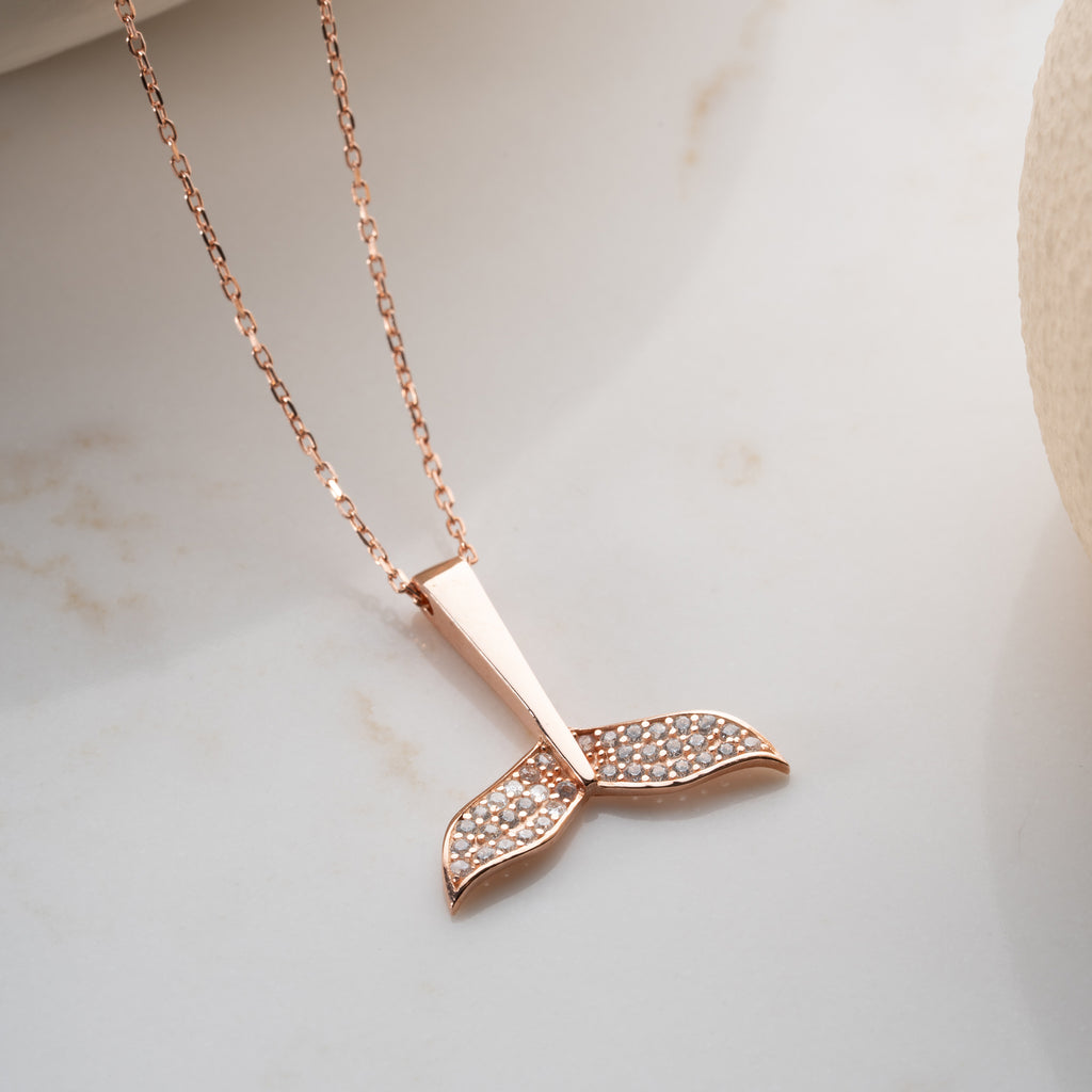 DELFINHALSBAND MED AVA | 925 SILVER