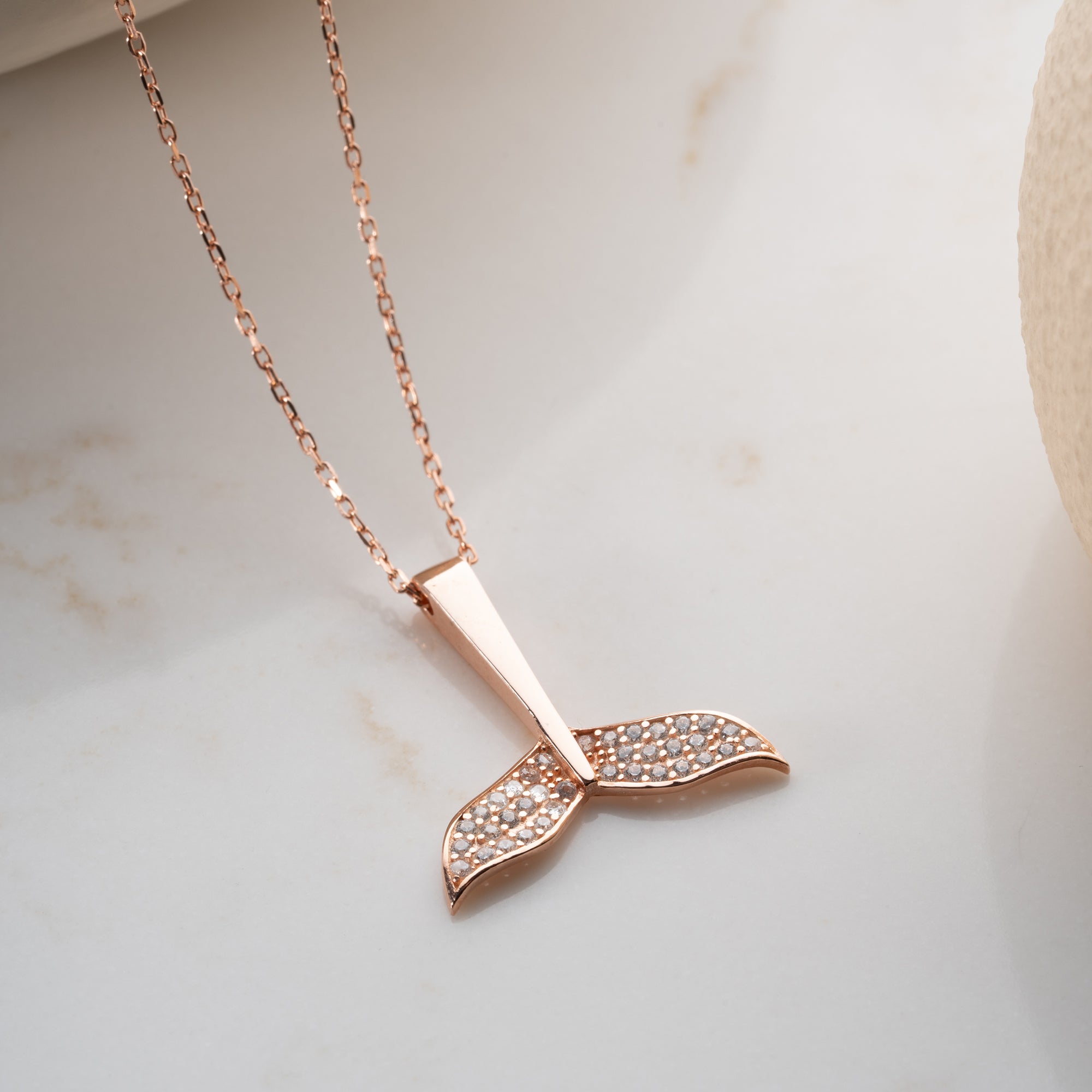 DELFINHALSBAND MED AVA | 925 SILVER