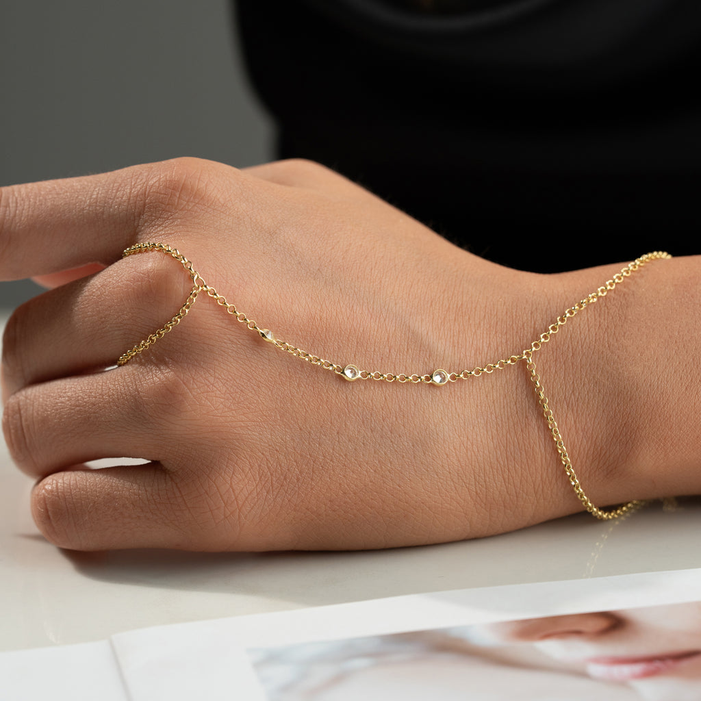 FIDE HANDÖRKLING | 925 SILVER