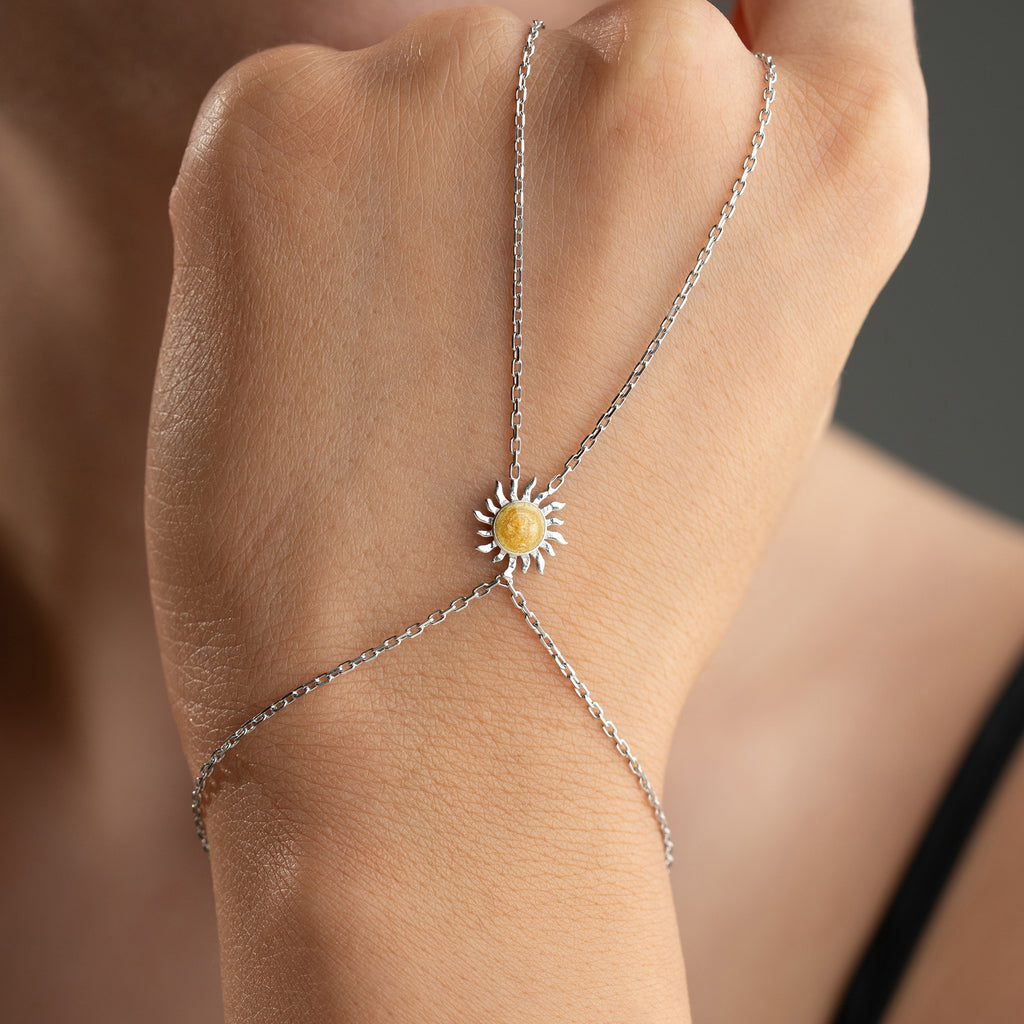 SUN YEL NÄSDUK | 925 SILVER