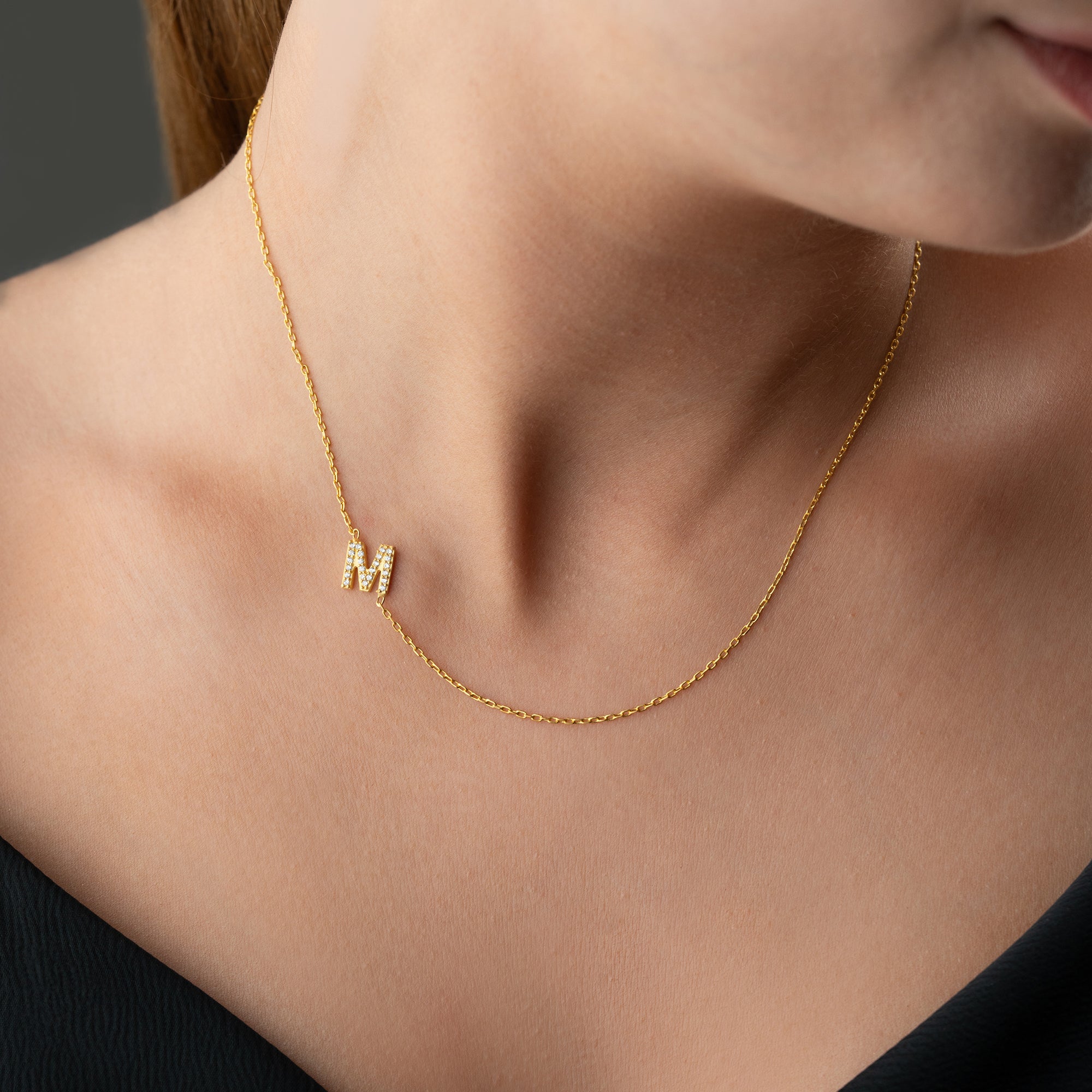 ZIRKONIA BRUKSHALSBAND | 925 SILVER 