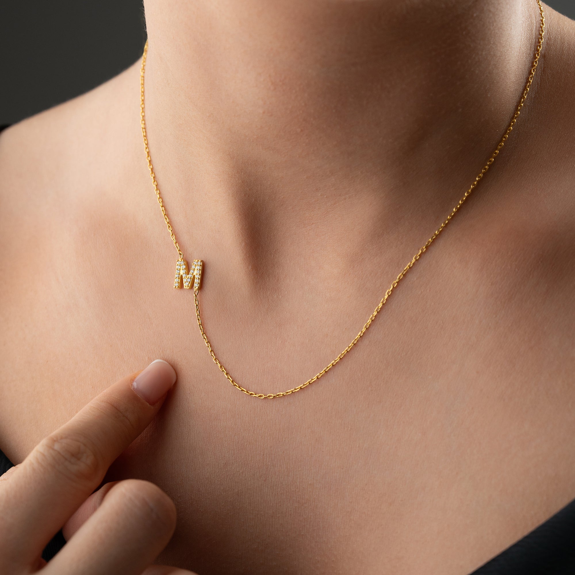 ZIRKONIA BRUKSHALSBAND | 925 SILVER 