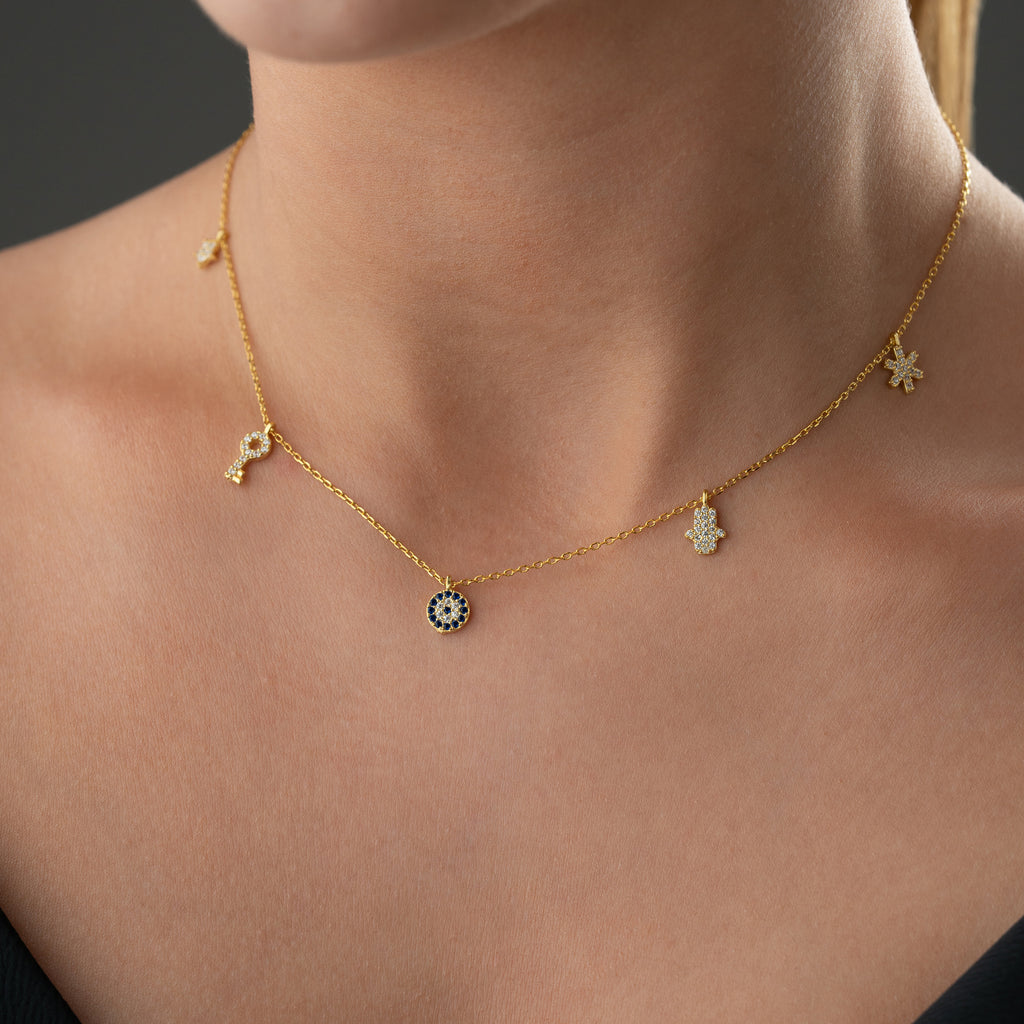 CHARM HALSBAND | 925 SILVER