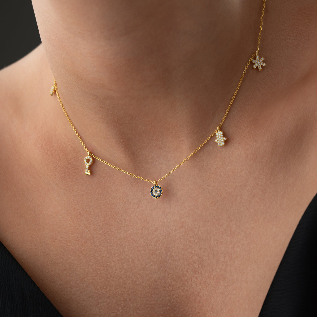 CHARM HALSBAND | 925 SILVER