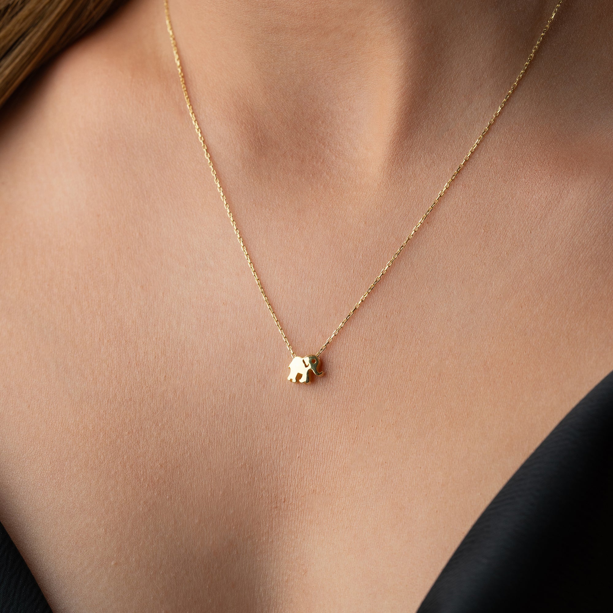 MINI ELEFANT KEDJA | 925 SILVER 