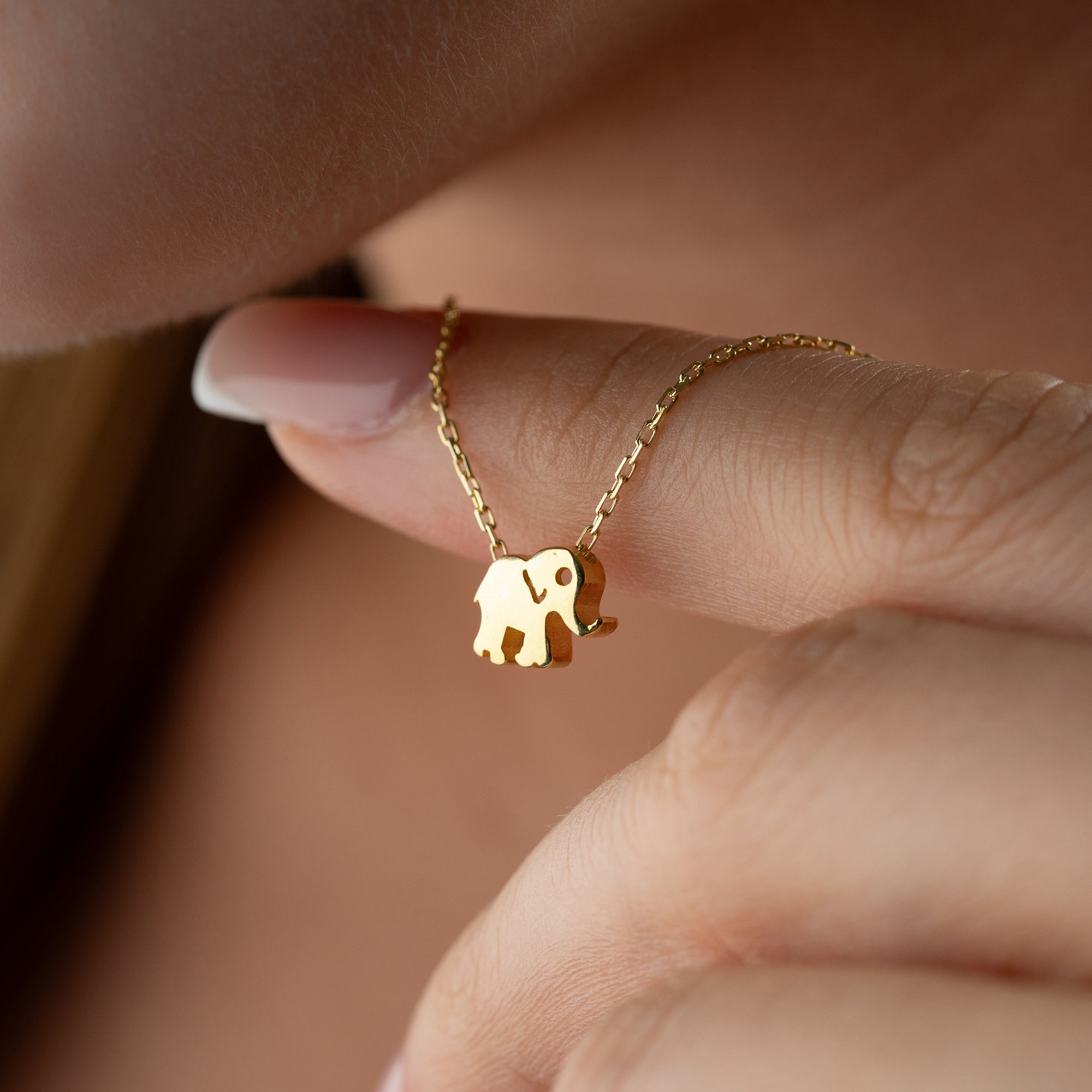 MINI ELEFANT KEDJA | 925 SILVER 