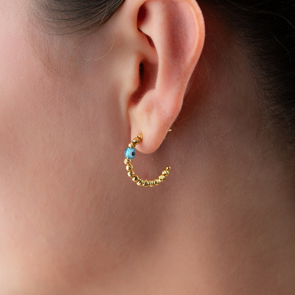 DORICA NAZAR ÖGONHÄNGNINGAR | 925 SILVER