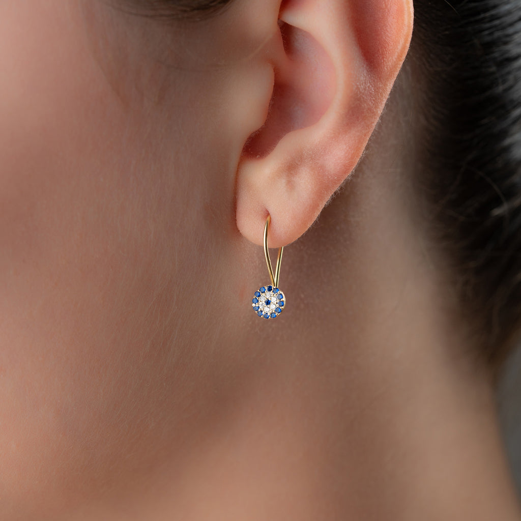 MINI NAZAR ÖGON-HÄNGNINGAR | 925 SILVER 