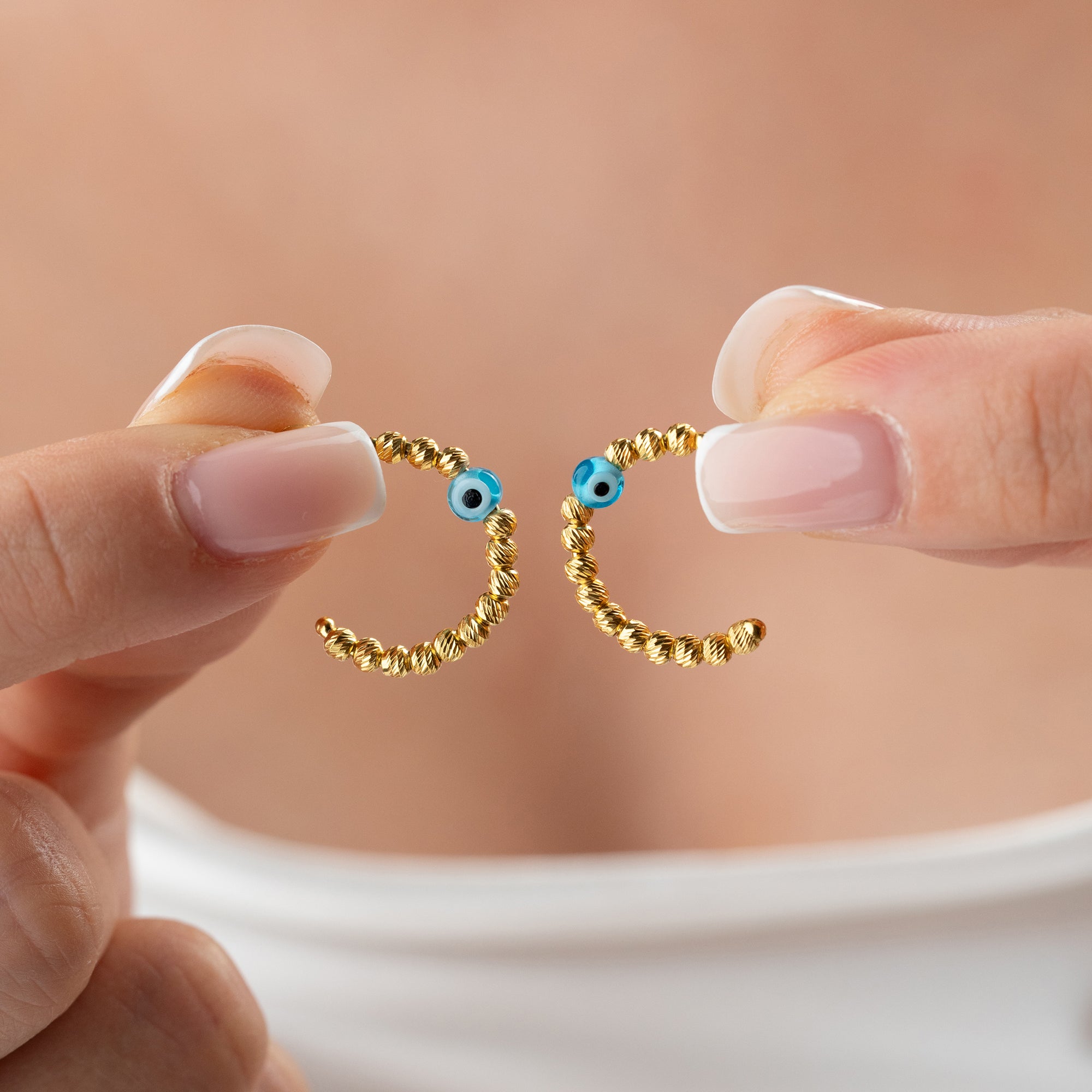 DORICA NAZAR ÖGONHÄNGNINGAR | 925 SILVER