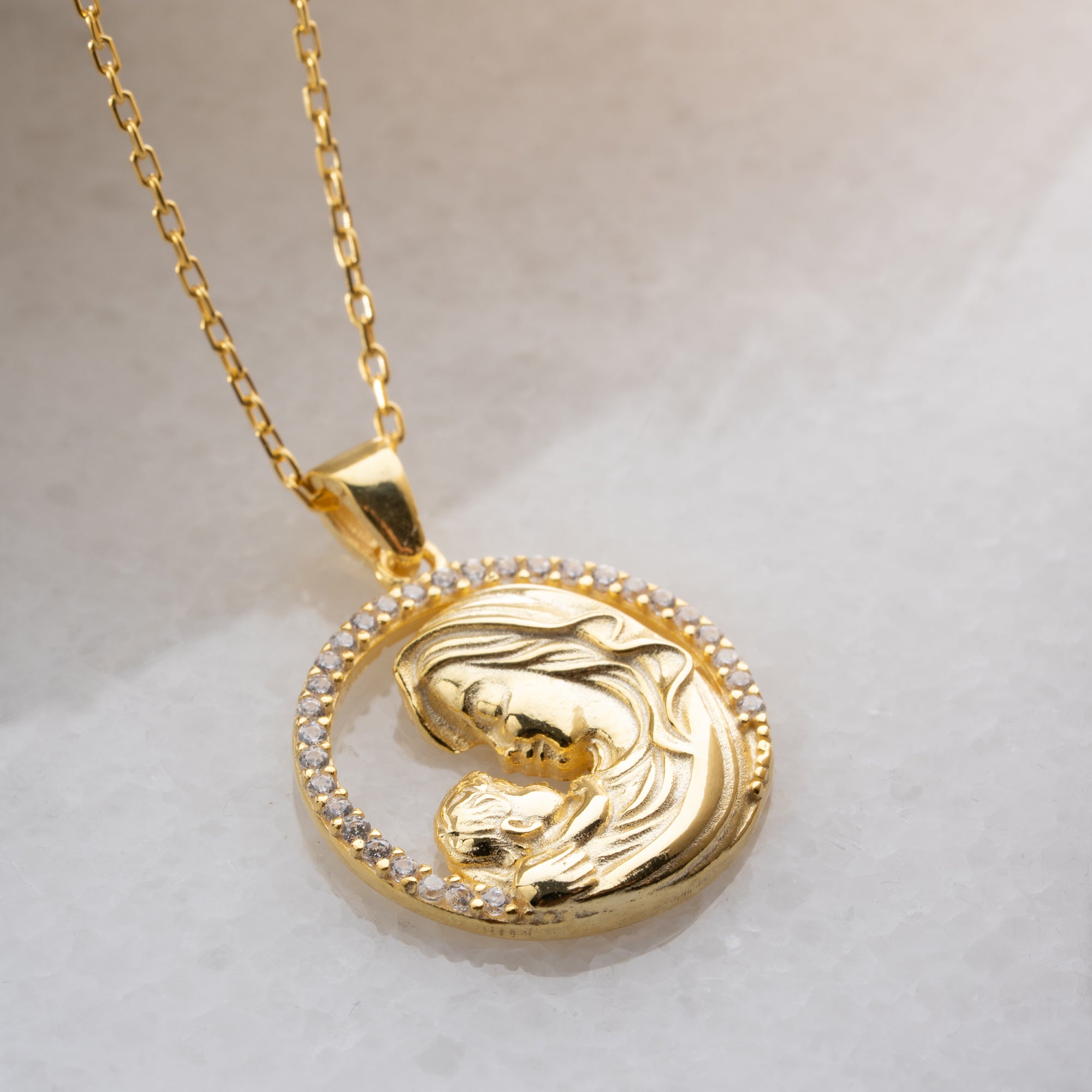 MAMMA & BARN MEDALJONG | 925 SILVER