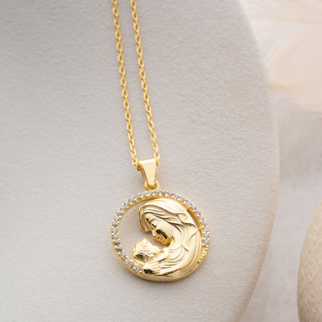 MAMMA & BARN MEDALJONG | 925 SILVER