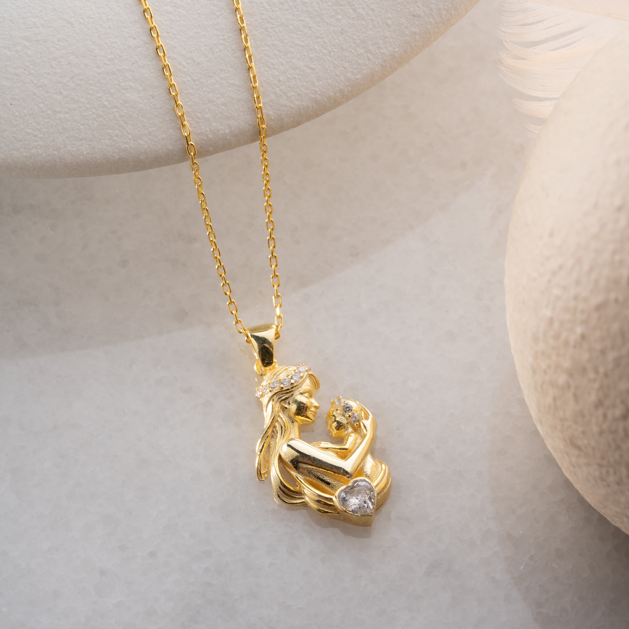 MAMMA & BARN HALSBAND | 925 SILVER
