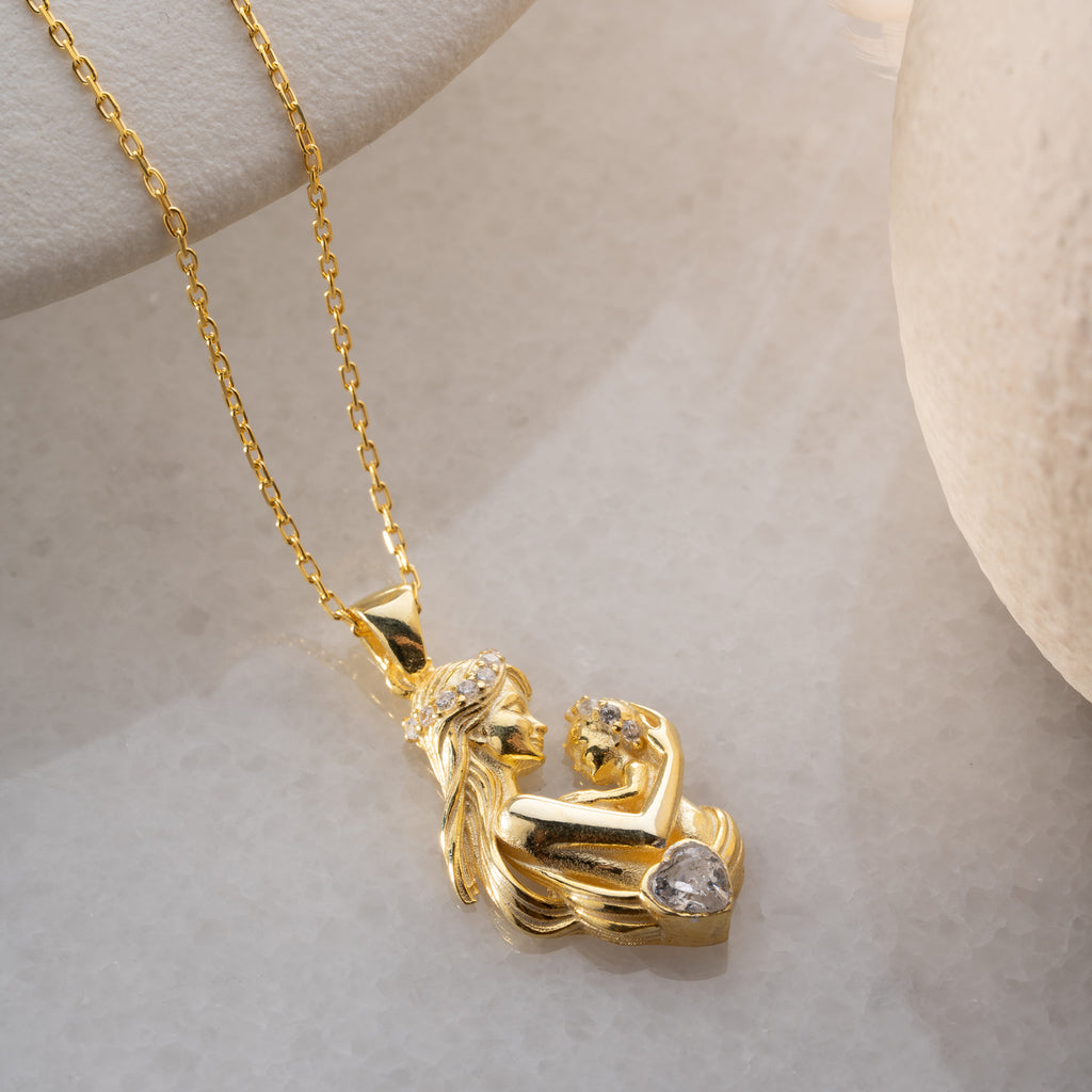 MAMMA & BARN HALSBAND | 925 SILVER