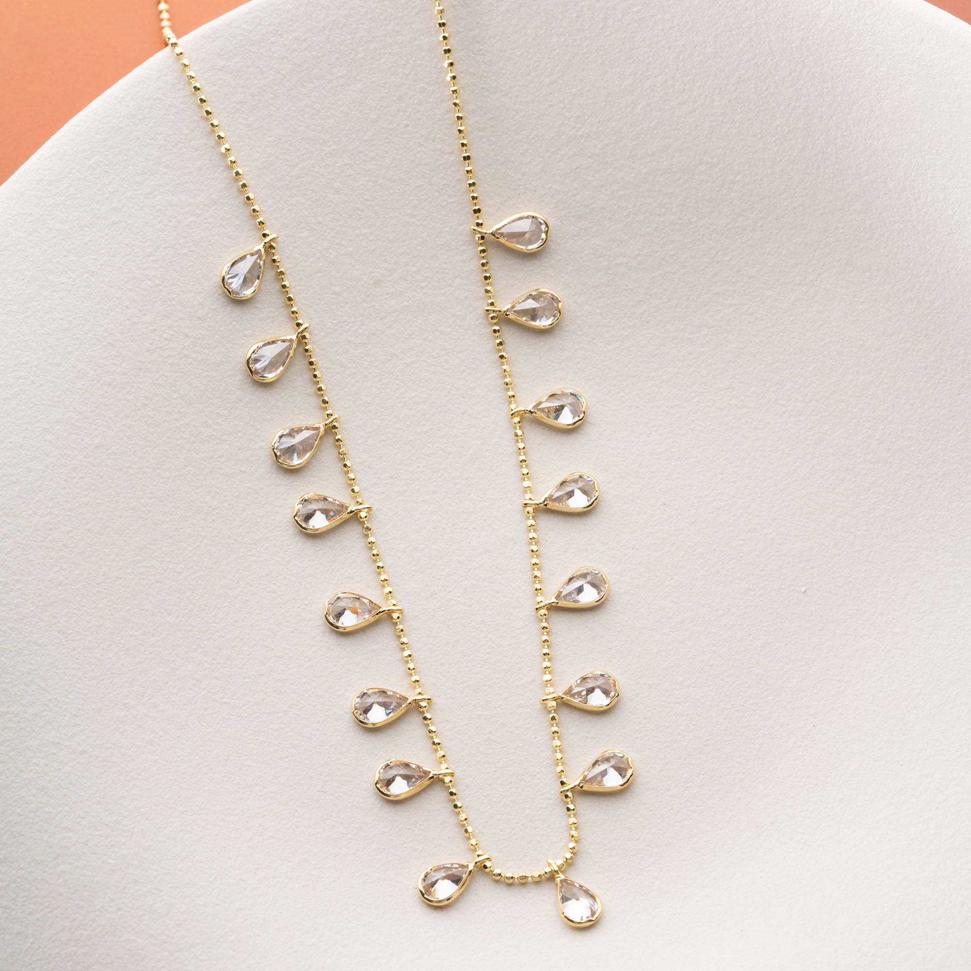 VATTENDROPPEHALSBAND | 925 SILVER