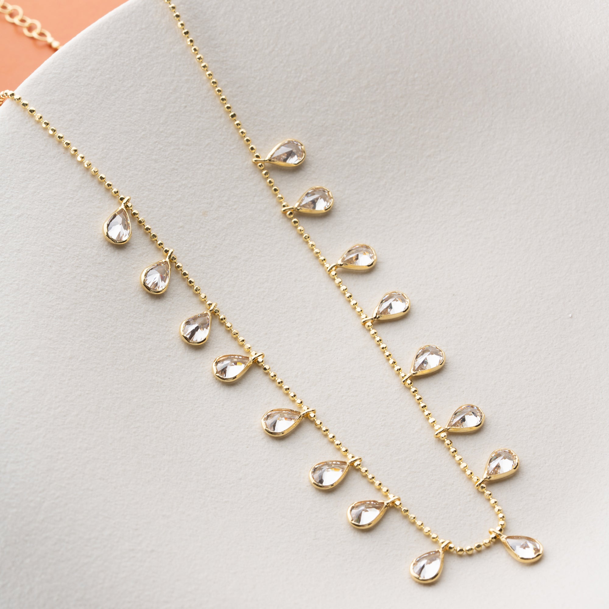 VATTENDROPPEHALSBAND | 925 SILVER