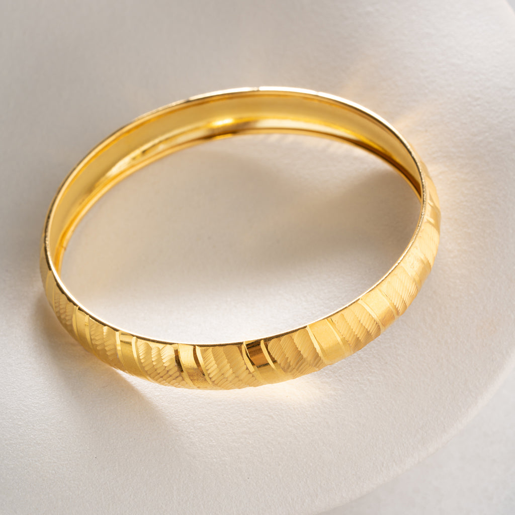 RÄFFLAD ARMRING | 925 SILVER